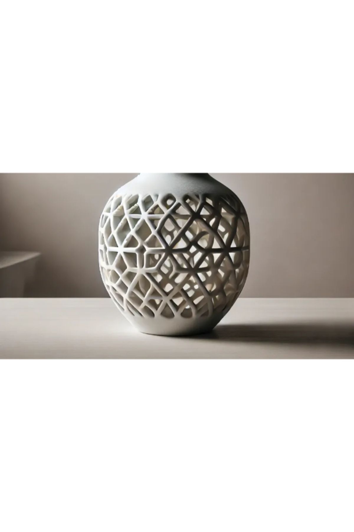 NOMOTHETIC Giroid Vazo – Geometrik ve Modern Tasarım