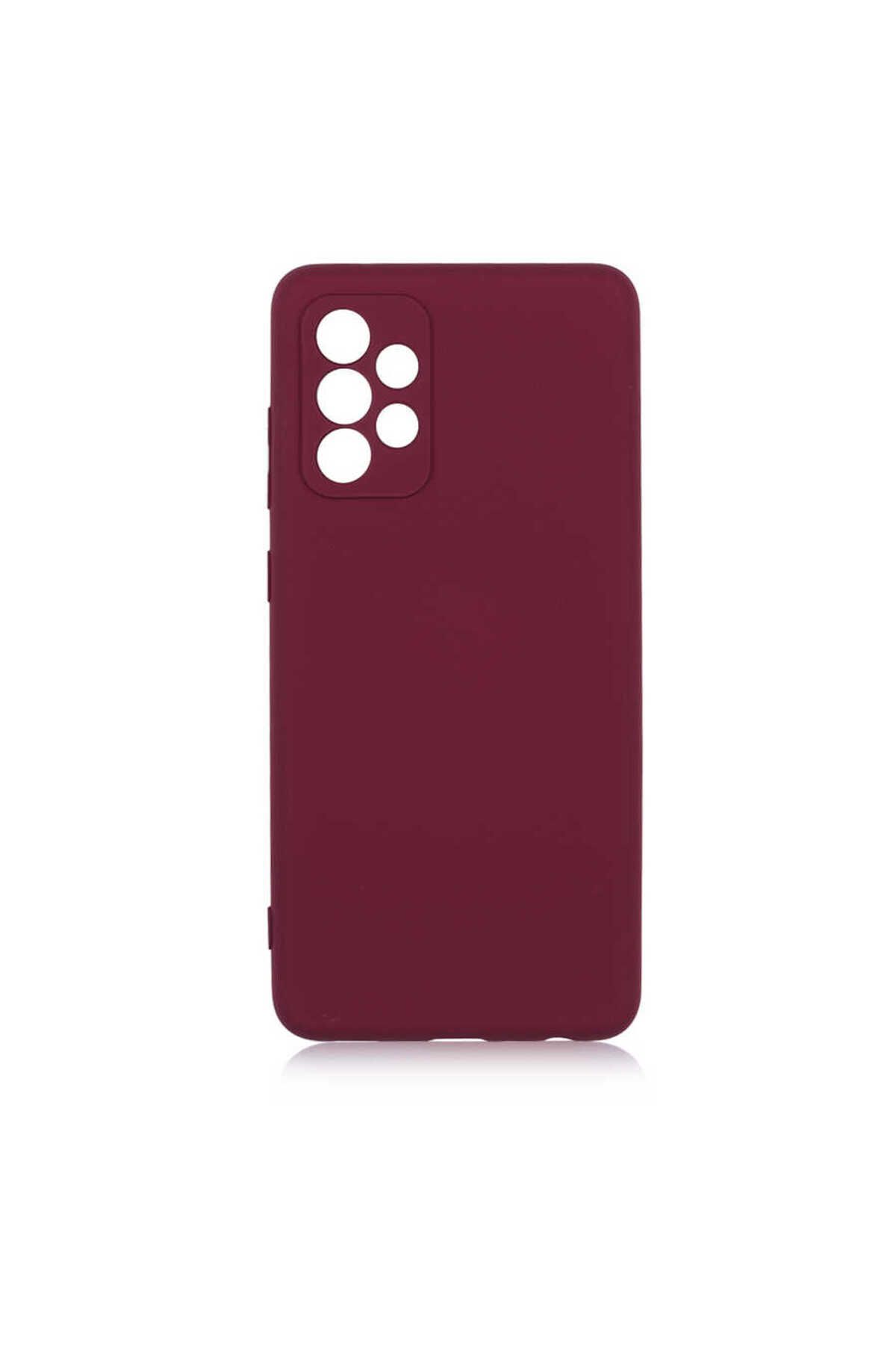 System Com Galaxy A72 Kılıf SYS Mara Lansman Kapak - Koyu Mor