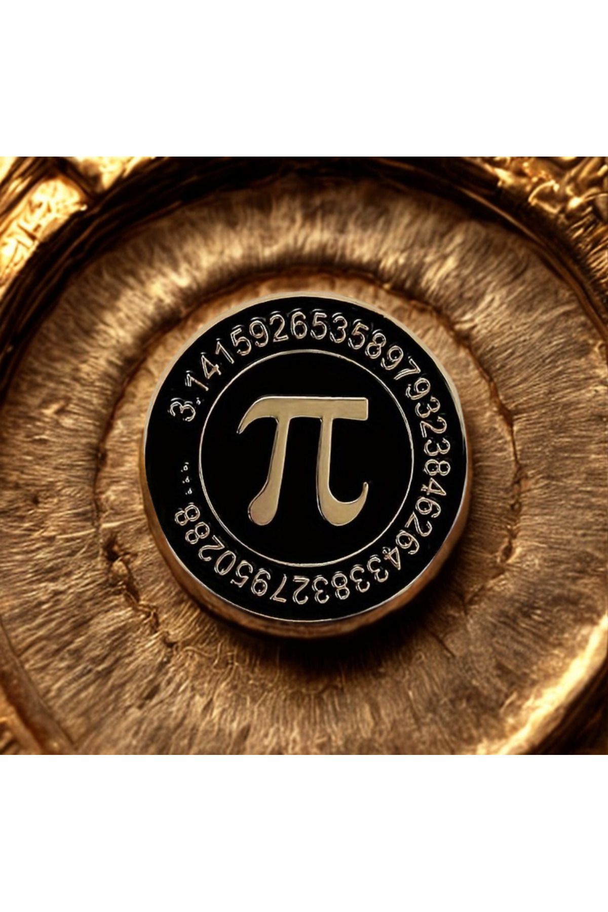 Elegante Cravatte Pi Sayısı Matematik Broş Rozet