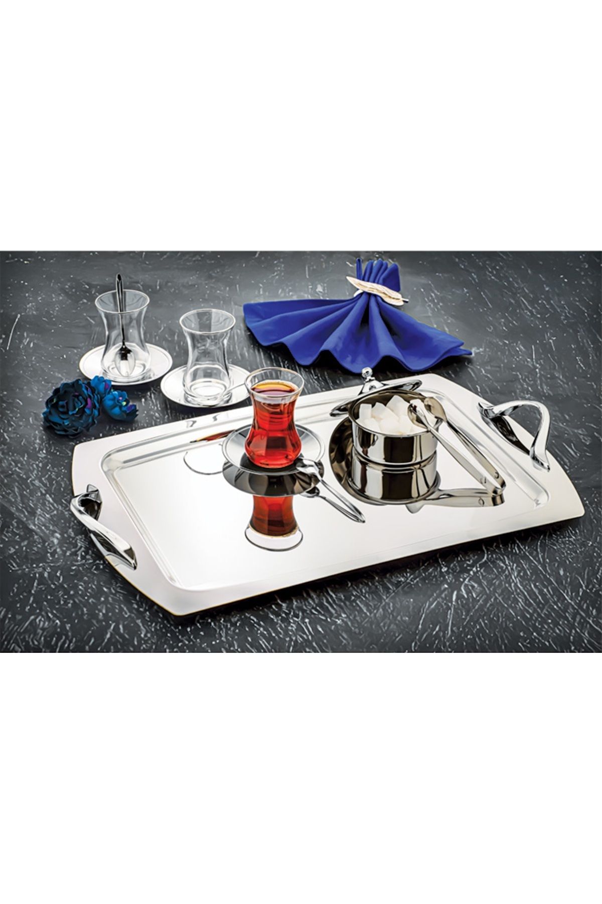 ÖZLİFE SELF 40 Parça Çay Seti SADE