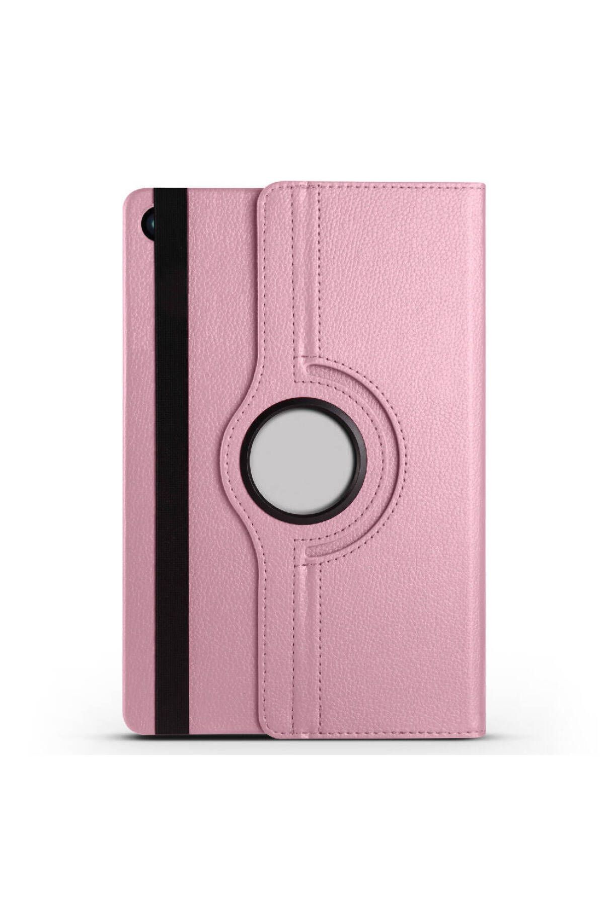 UMEYIR Galaxy Tab A9 Plus Uyumlu SYS Dönebilen Standlı Kılıf-Pembe