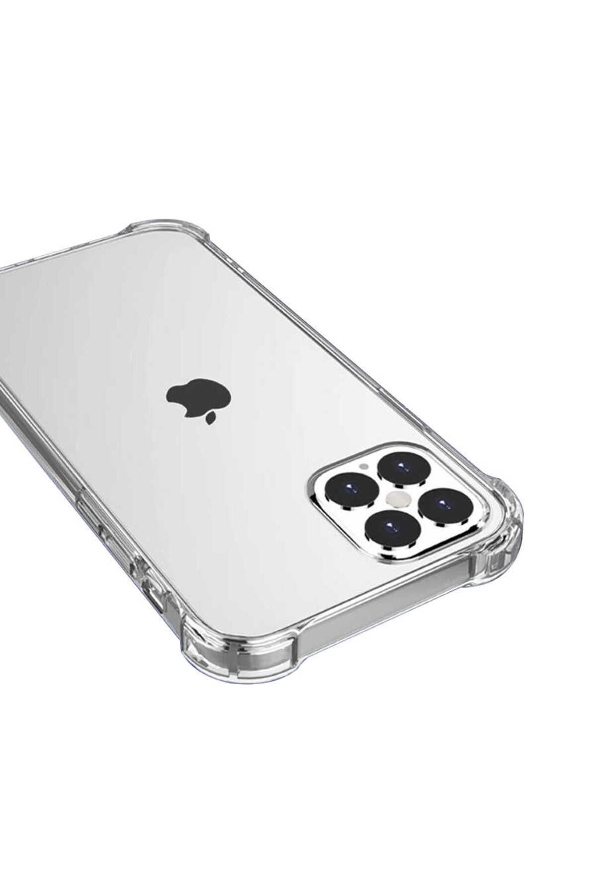 System Com iPhone 12 Pro Uyumlu SYS Nitro Anti Shock Silikon-Renksiz