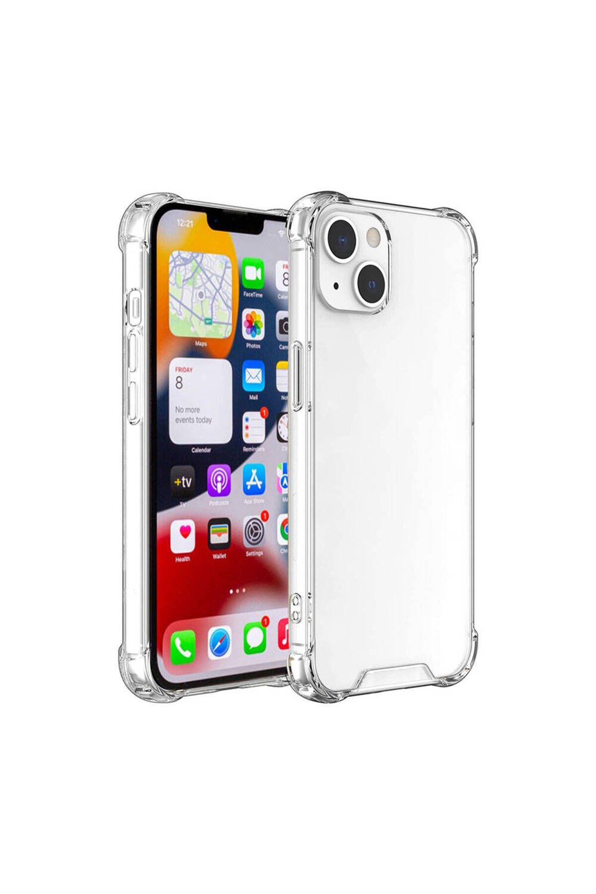 System Com iPhone 15 Uyumlu SYS Nitro Anti Shock Silikon-Renksiz