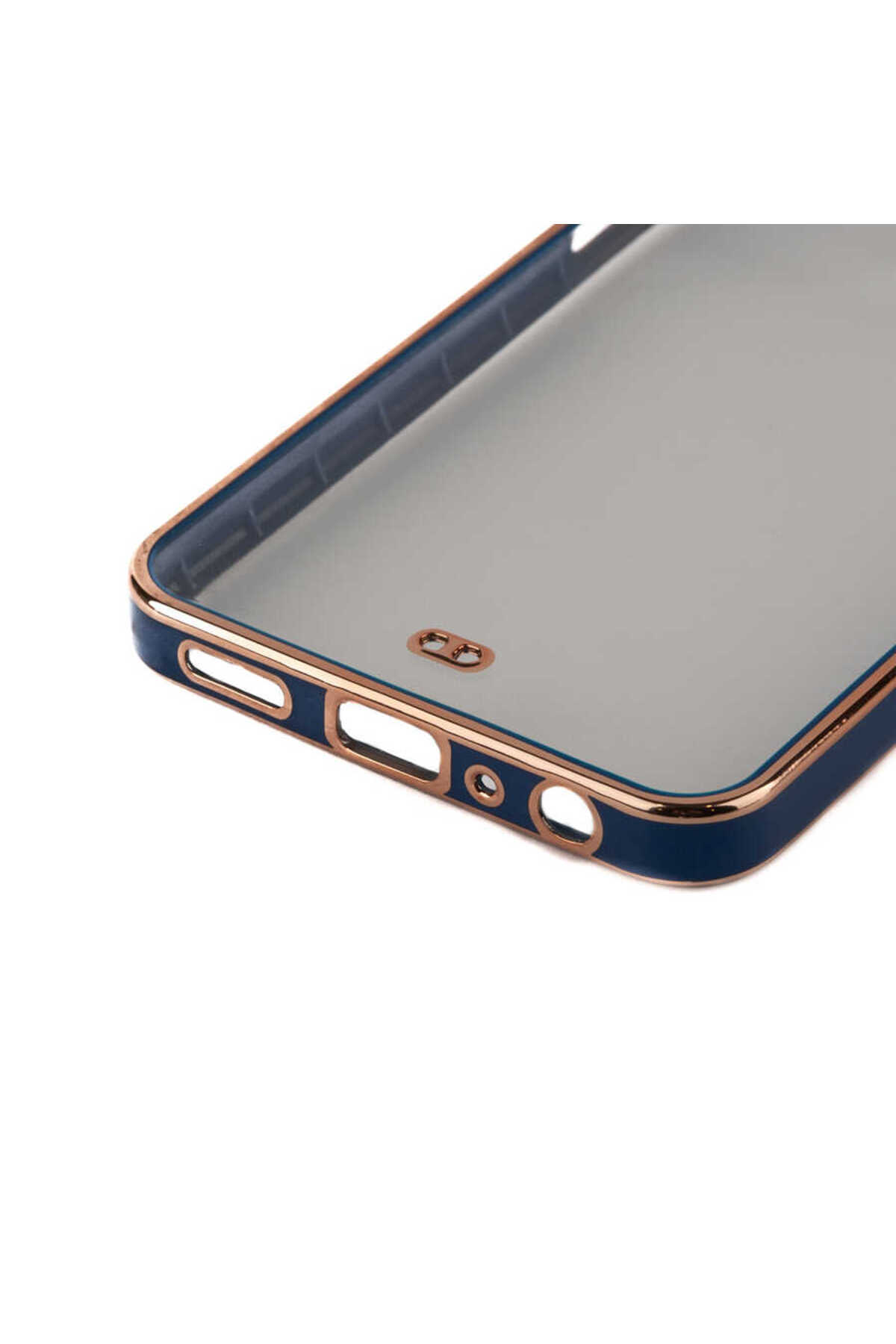 System Com-Galaxy S21 Fe Compatible Sys Clear Case-Navy Blue 2