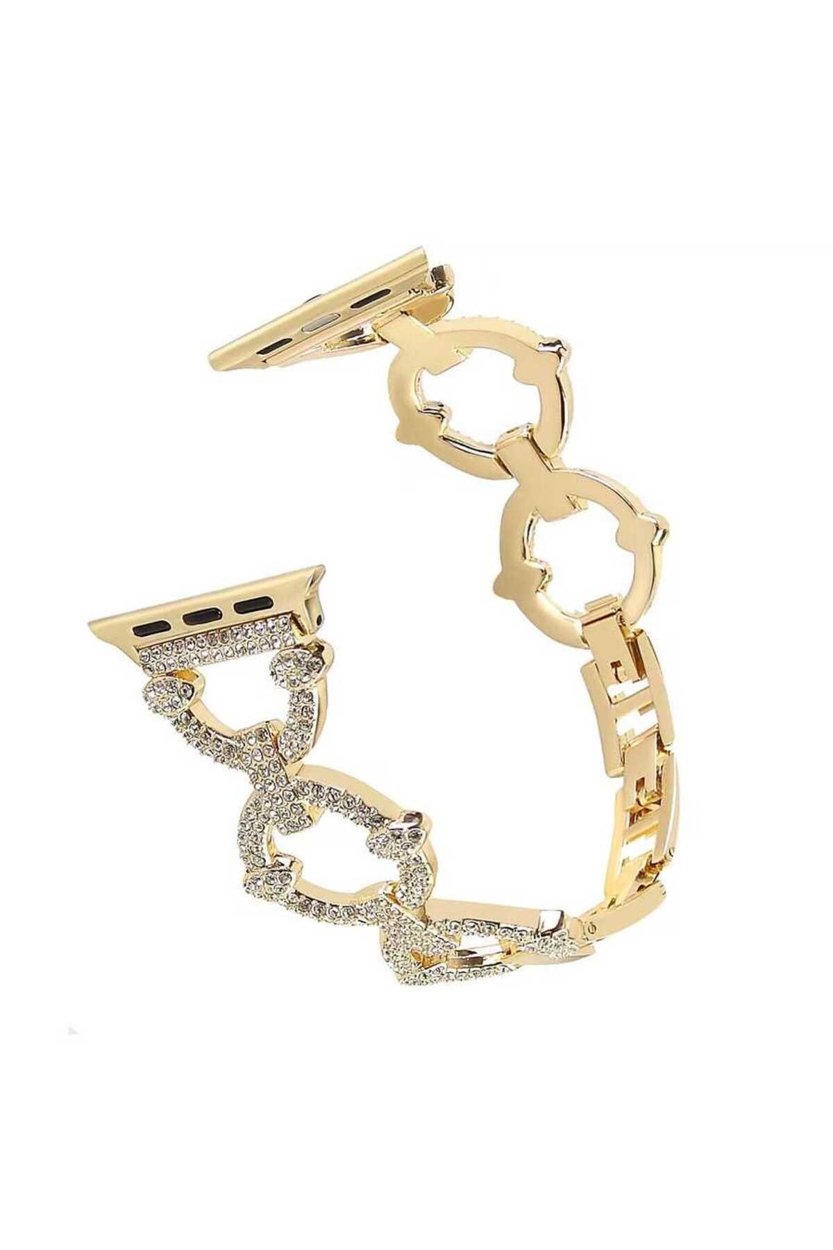 System Com Watch 40mm Uyumlu KRD-57 Metal SYS Kordon-Gold