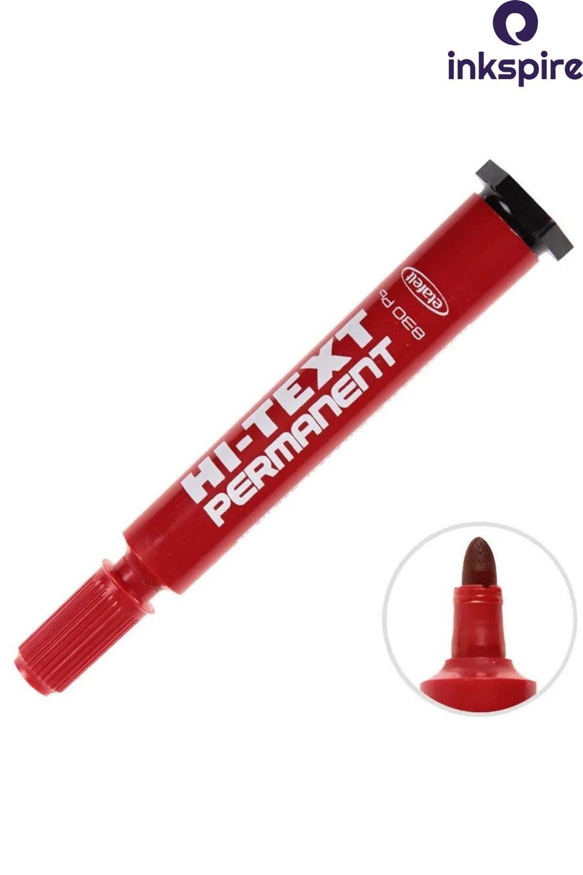 inkspire-Round Tip Permanent Marker Pen 4Pcs Hi-Text Flat Tip Acetate Marker Marking Parcel Drawing Sack 2