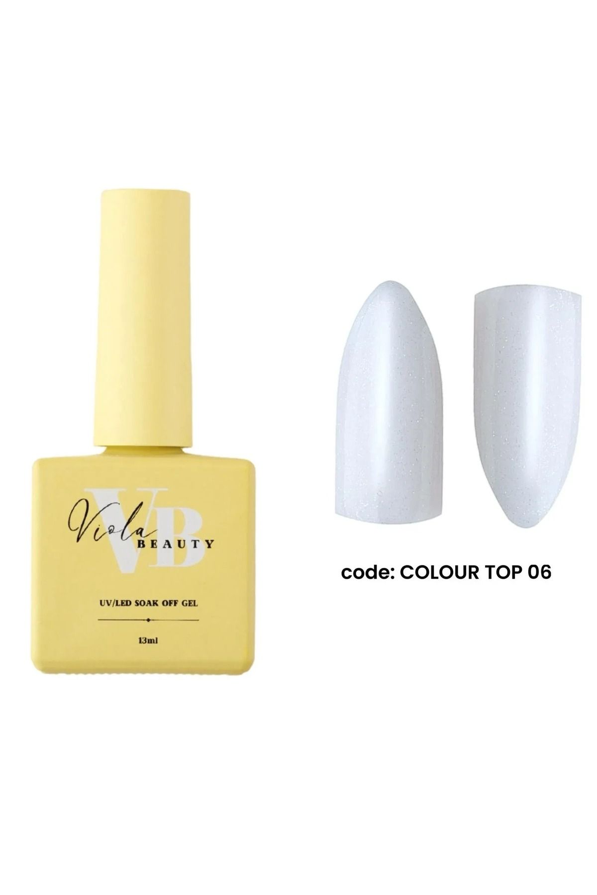 VIOLA BEAUTY COLOUR TOP COAT (Renkli Top Coat ) SERİSİ 13 ML