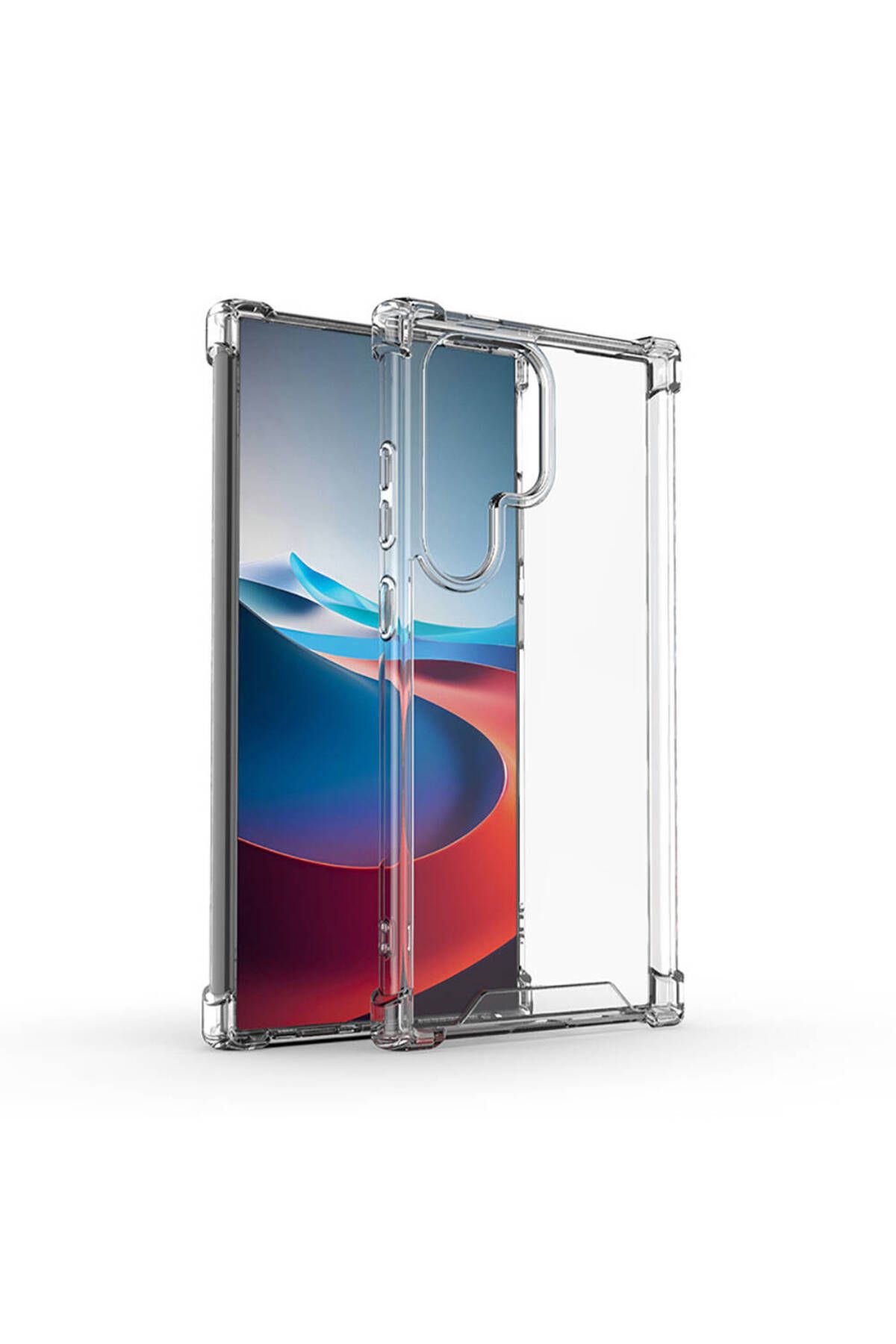 System Com Galaxy S24 Ultra Kılıf SYS Nitro Anti Shock Silikon - Renksiz