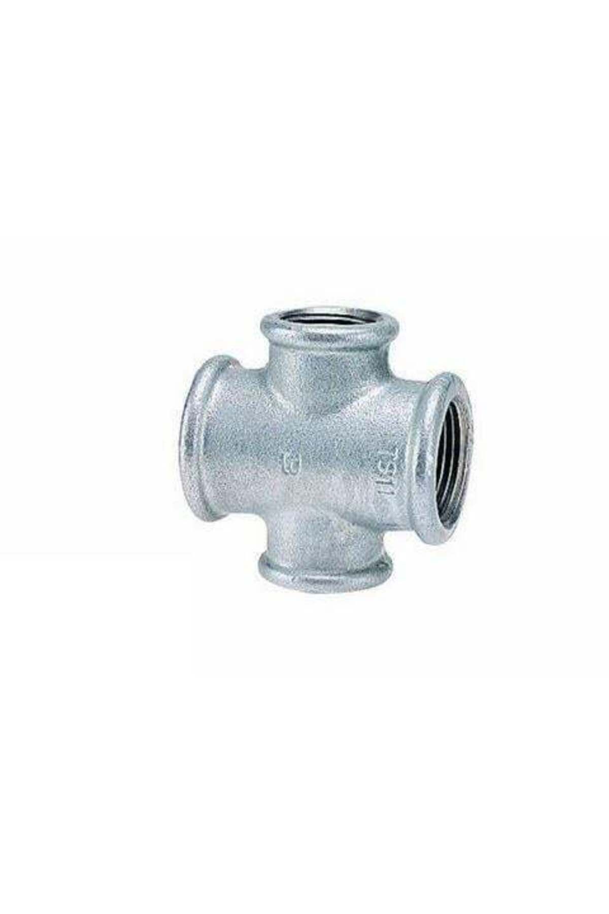 Zayla 1 1/4X3/4X1 1/4X3/4 Galvanizli İstavroz İnegal Te