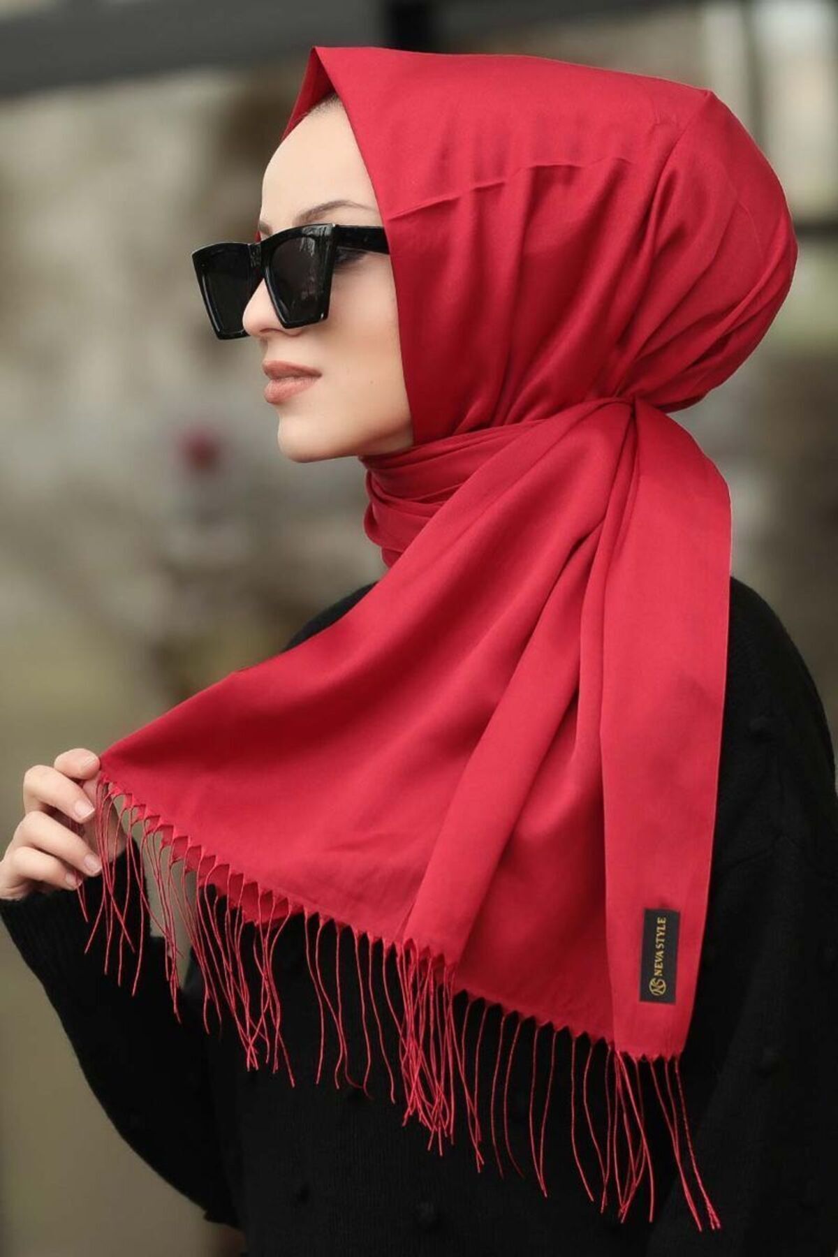 Neva Style-شال شرابة 0519 1