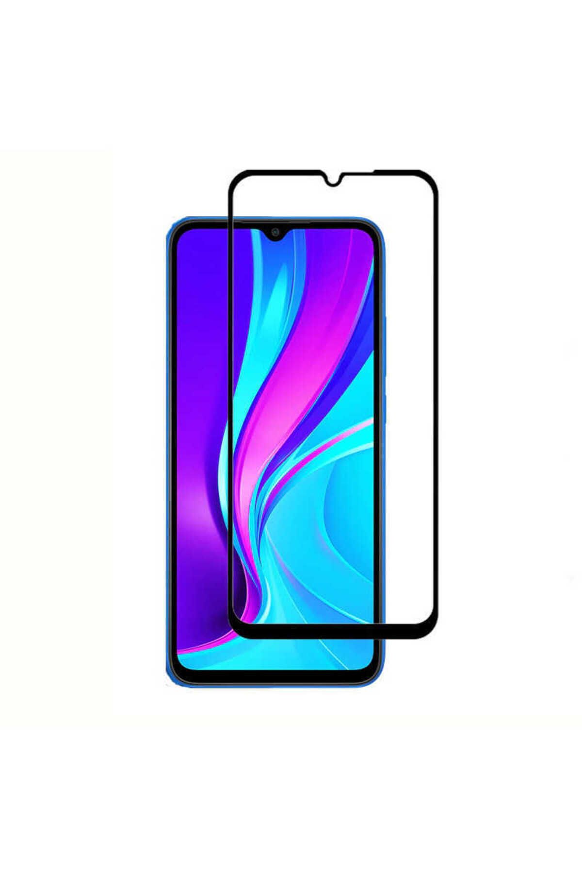 System Com Galaxy A02S Uyumlu  Kenarları Kırılmaya Dayanıklı Cam Ekran Koruyucu