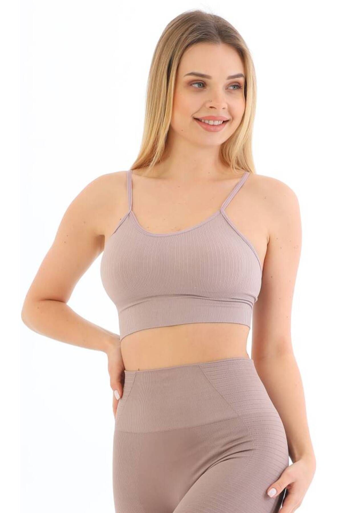 Star FORM ANGEL KADIN İP ASKILI PEDLİ FİTİLLİ CROP BÜSTİYER