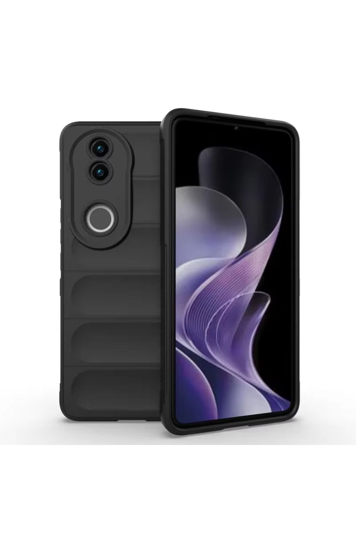 Microcase Vivo V50 5G Miami Serisi Darbeye Dayanıklı Silikon Kılıf AL3420