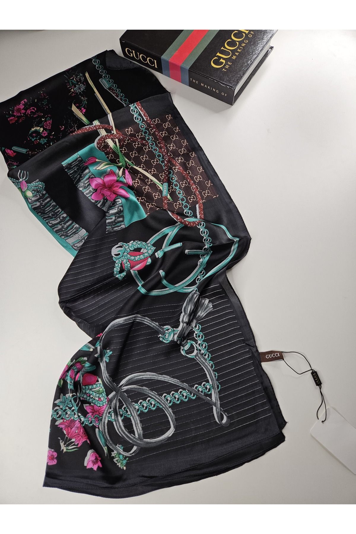Webinay Home Özel Seri G Desen Vual İpel Şal Yeni Sezon Şal Scarf