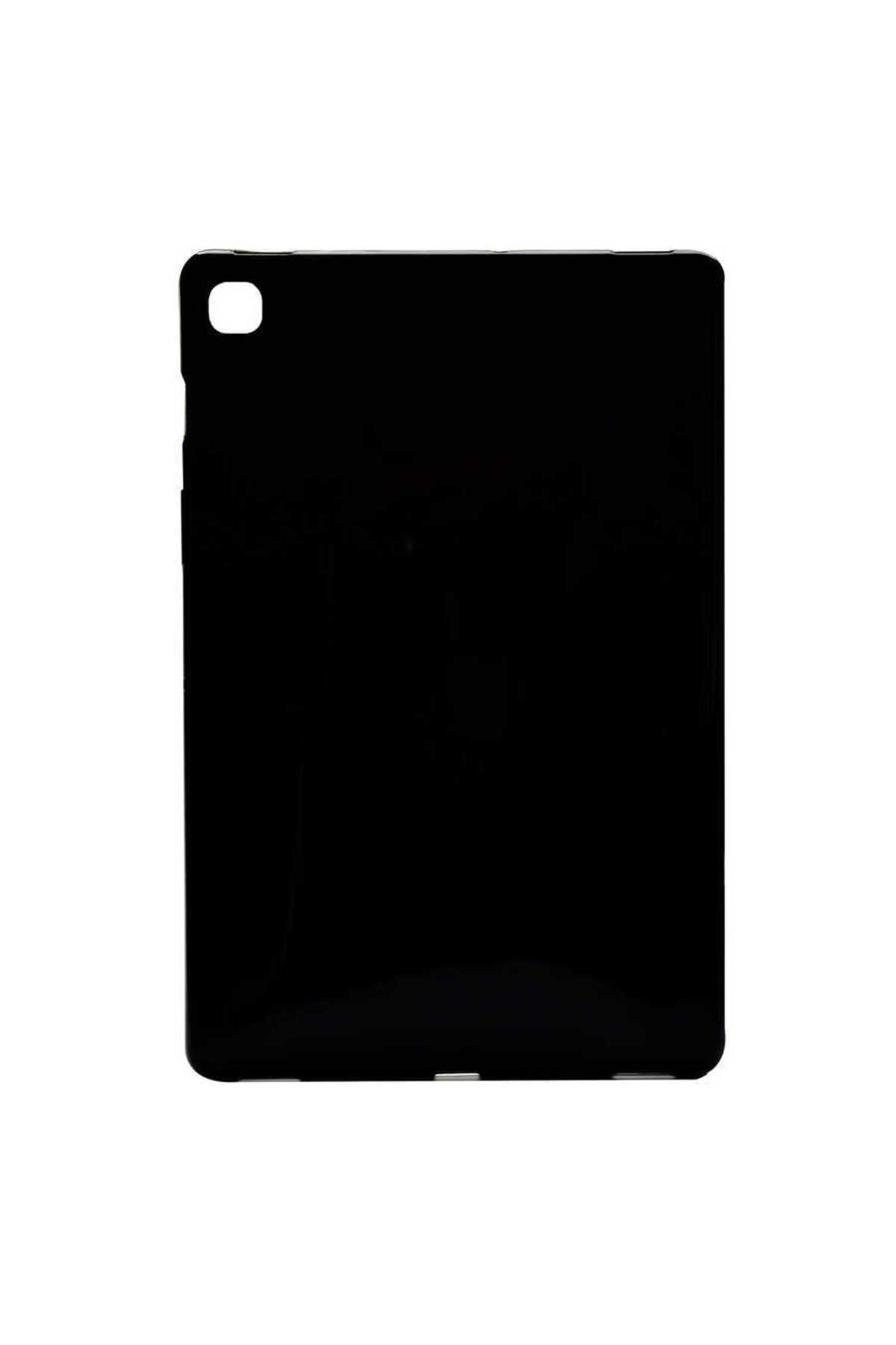 UMEYIR Galaxy T720 Tab S5E Kılıf Uyumlu SYS Tablet Süper Silikon Kapak-Siyah