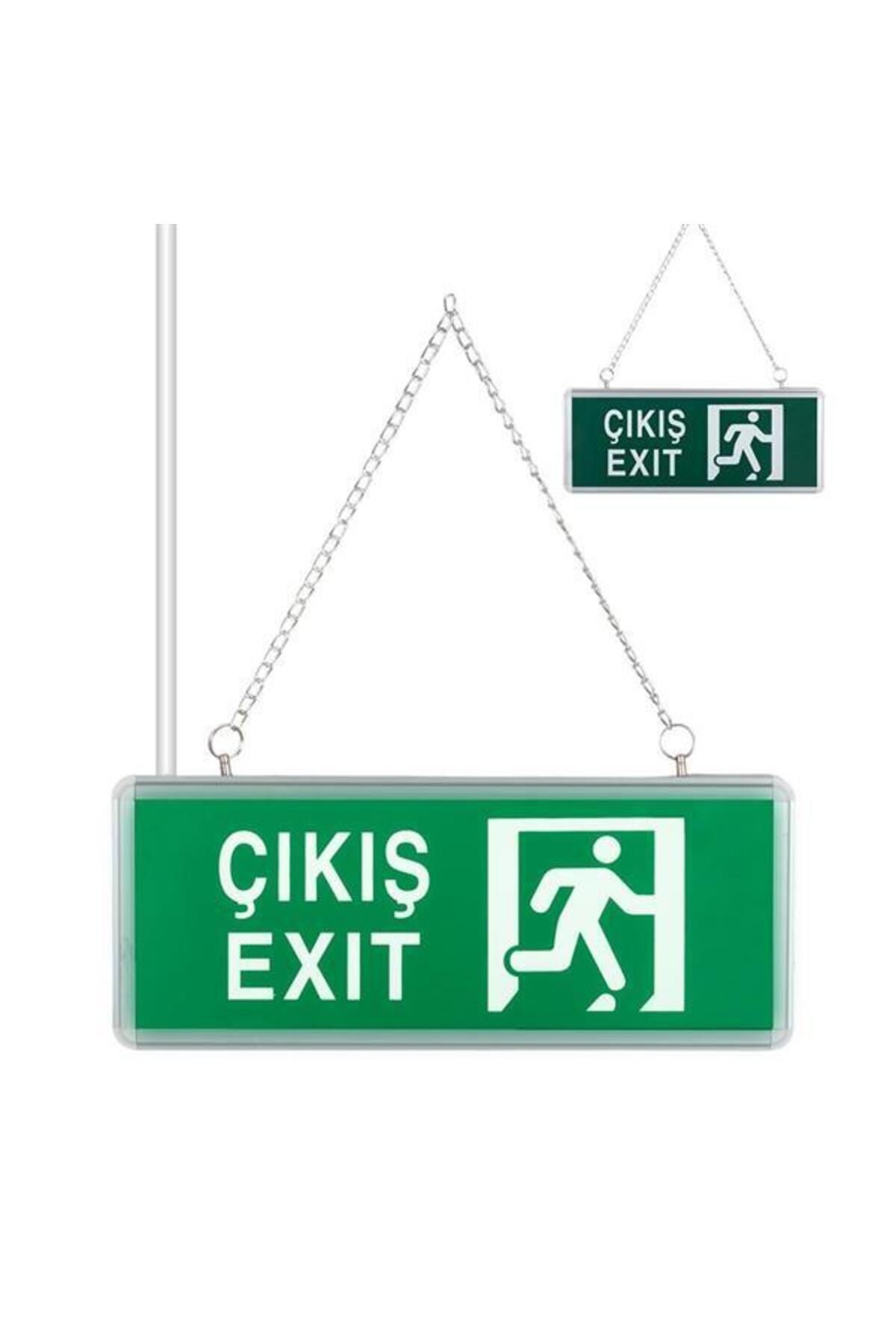 Modafiks ZMR ZMR-670/Y.00 3W Tek Yön Acil Çıkış Yönlendirme Tabelası - Lambası (38X30x36mm)