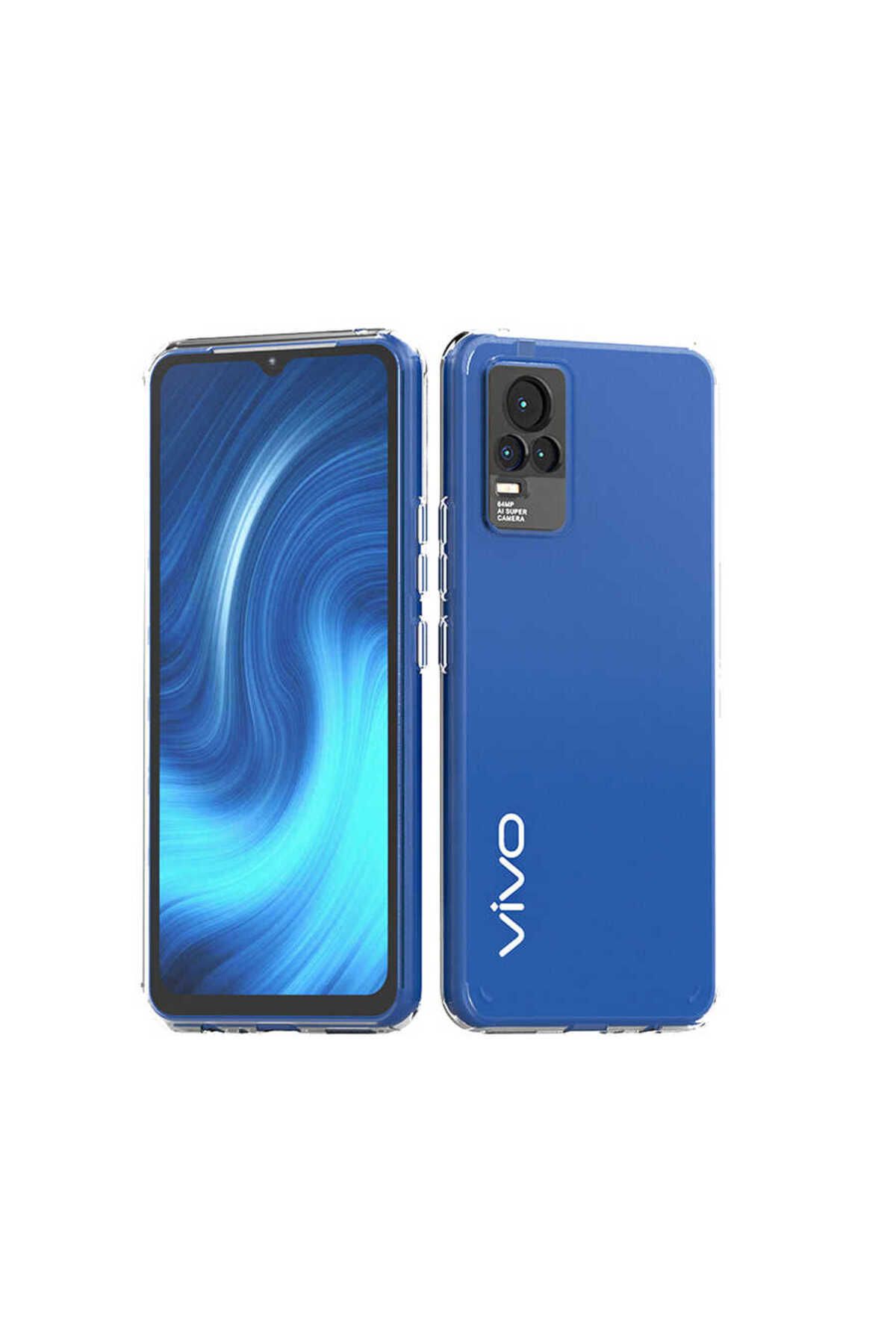 System Com Vivo V21 Kılıf SYS Coss Kapak - Renksiz