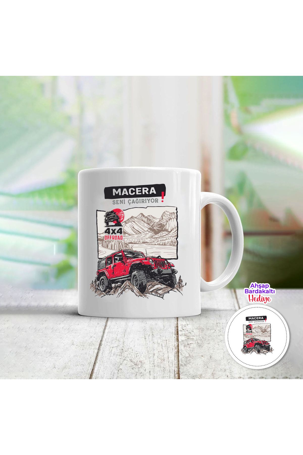 metafortoys Poselen Kupa Bardak Macera Sen iÇağırıyor