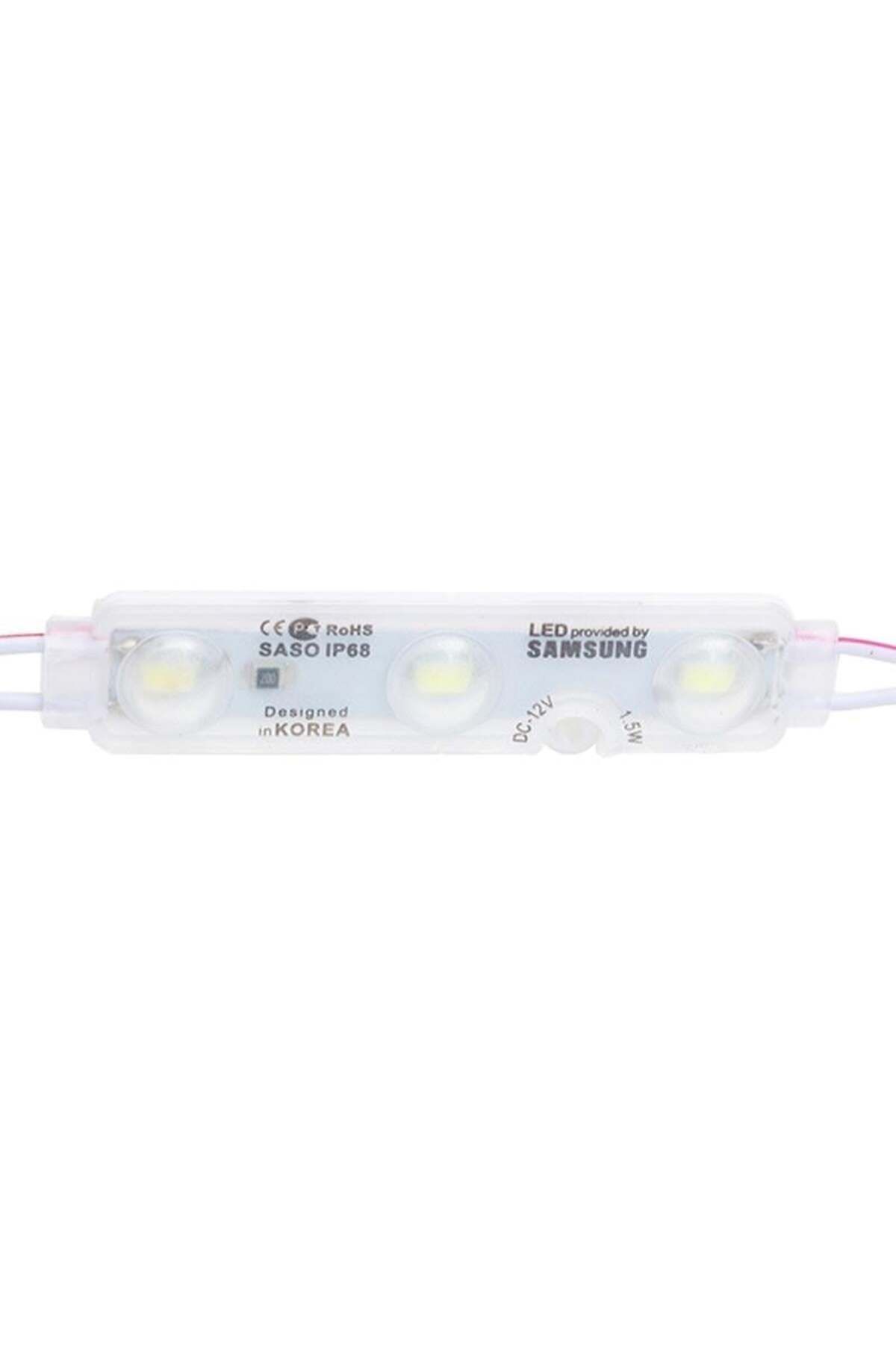 Powermaster 5730 SMD 12 Volt-1.5 Watt Yarı Mat Kapak Modül Led