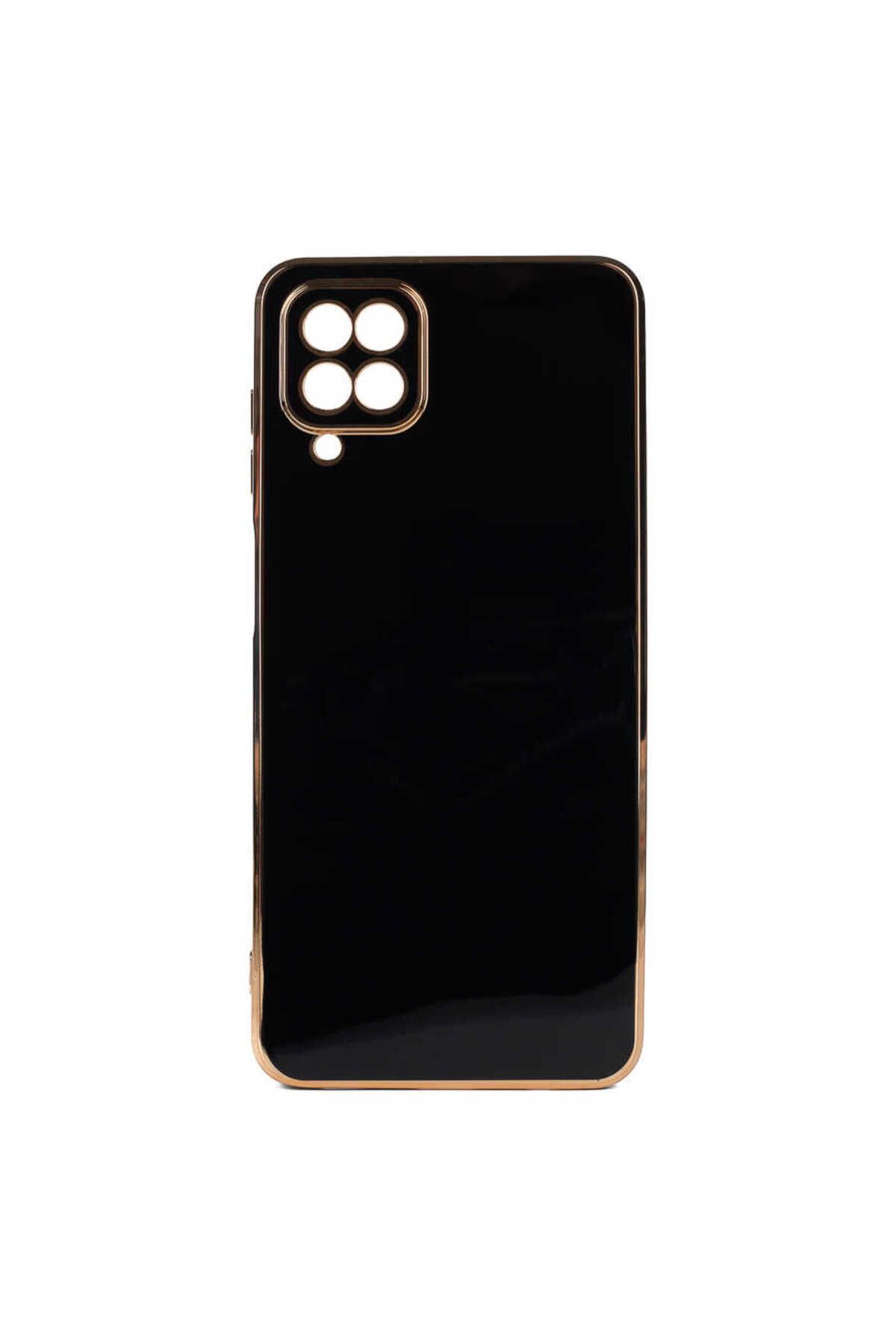System Com Galaxy M22 Kılıf SYS Bark Kapak - Siyah