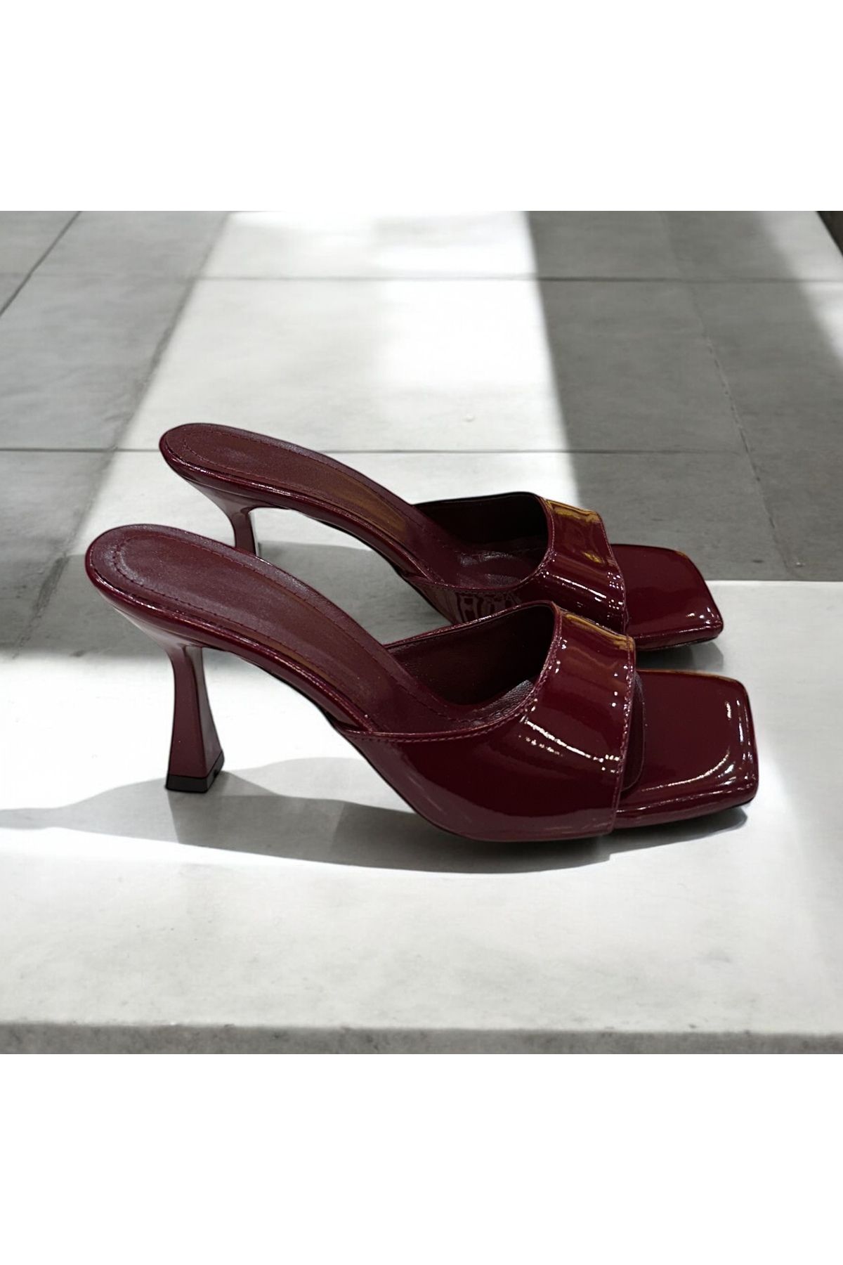 runa shoes Topuklu terlik rugan terlik