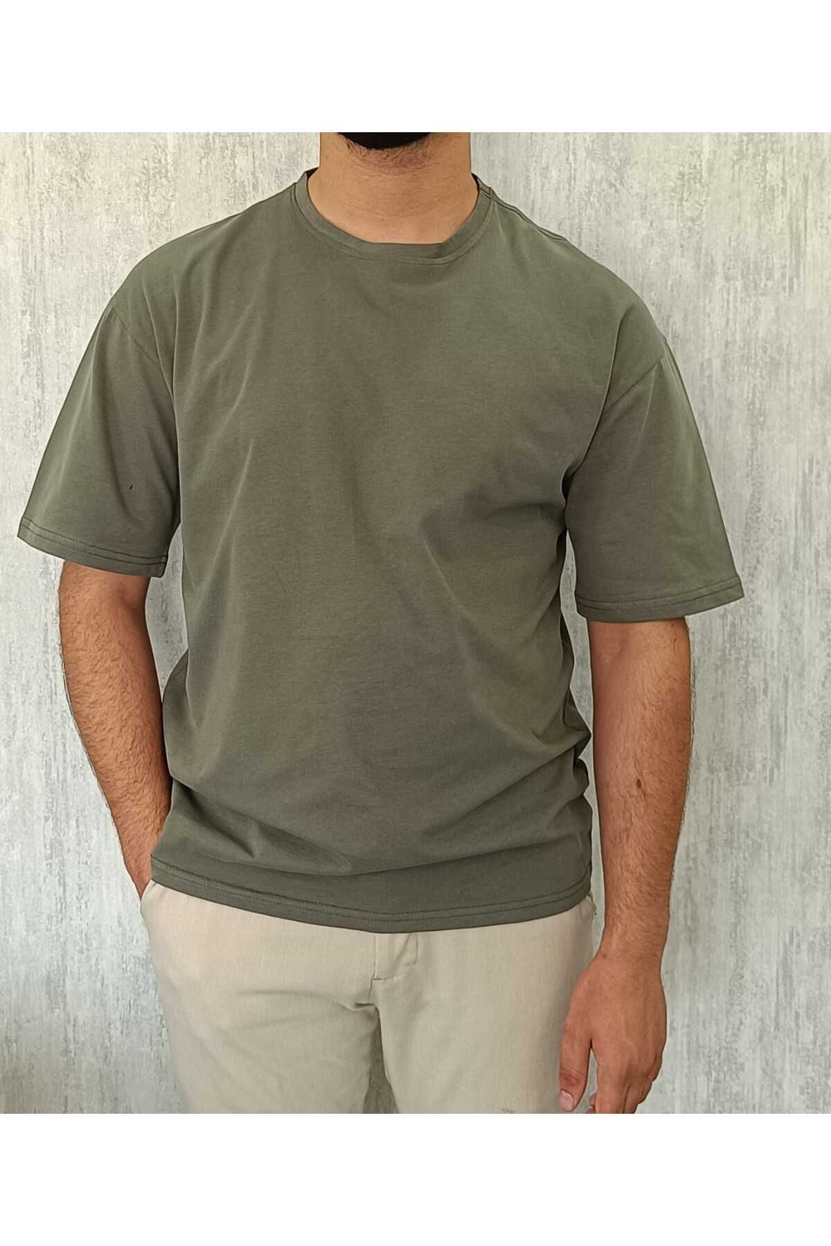 ELİF COLLECTİON Bisiklet Yaka T-shirt