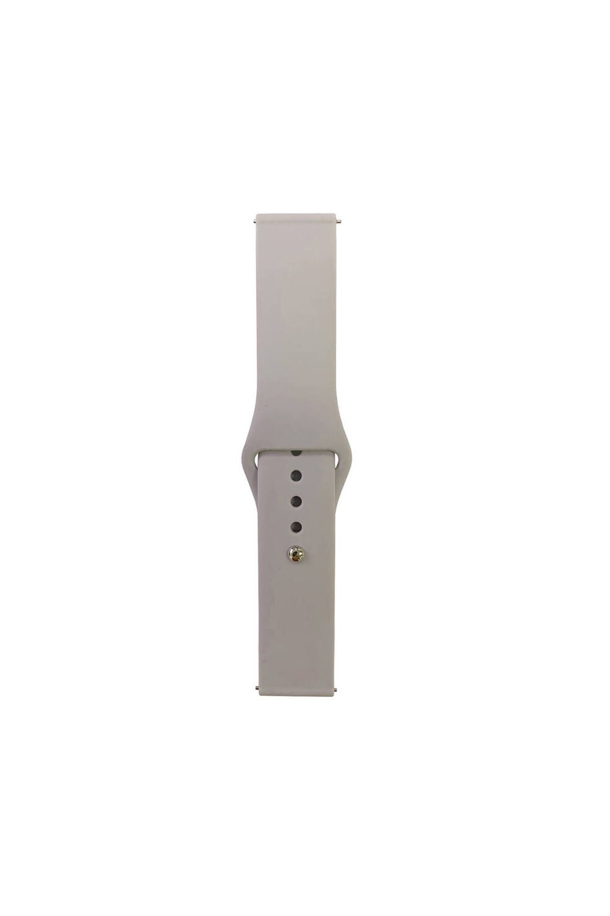 System Com Xiaomi Amazfit Pace Band Serisi 22mm Klasik Kordon Silikon Strap Kayış-Green Brick