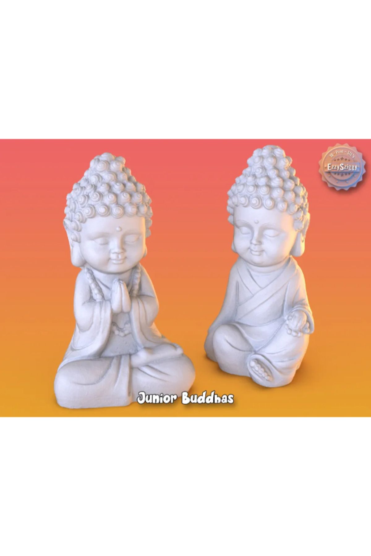 NOMOTHETIC Mini Buda Figürleri – Sevimli Spiritüel Dekor Seti