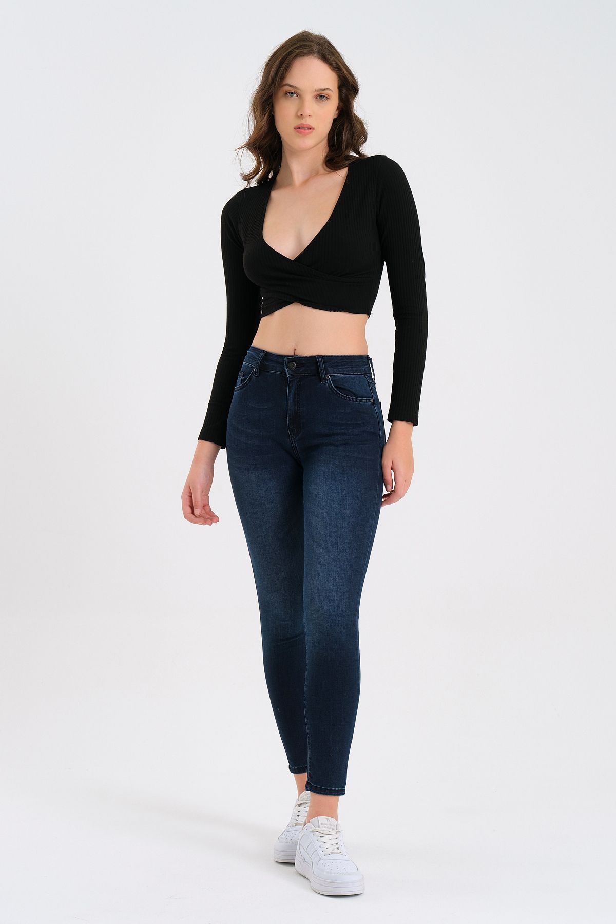 VENA Gabriella Smoke Blue Skinny Jean Pantolon - SMOKE BLUE