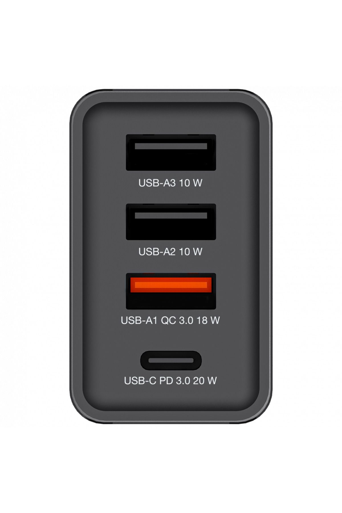 Verbatim CHR 30W 1XUSB-C 20W 1XUSB-A 3.0 2XUSB-A 49700