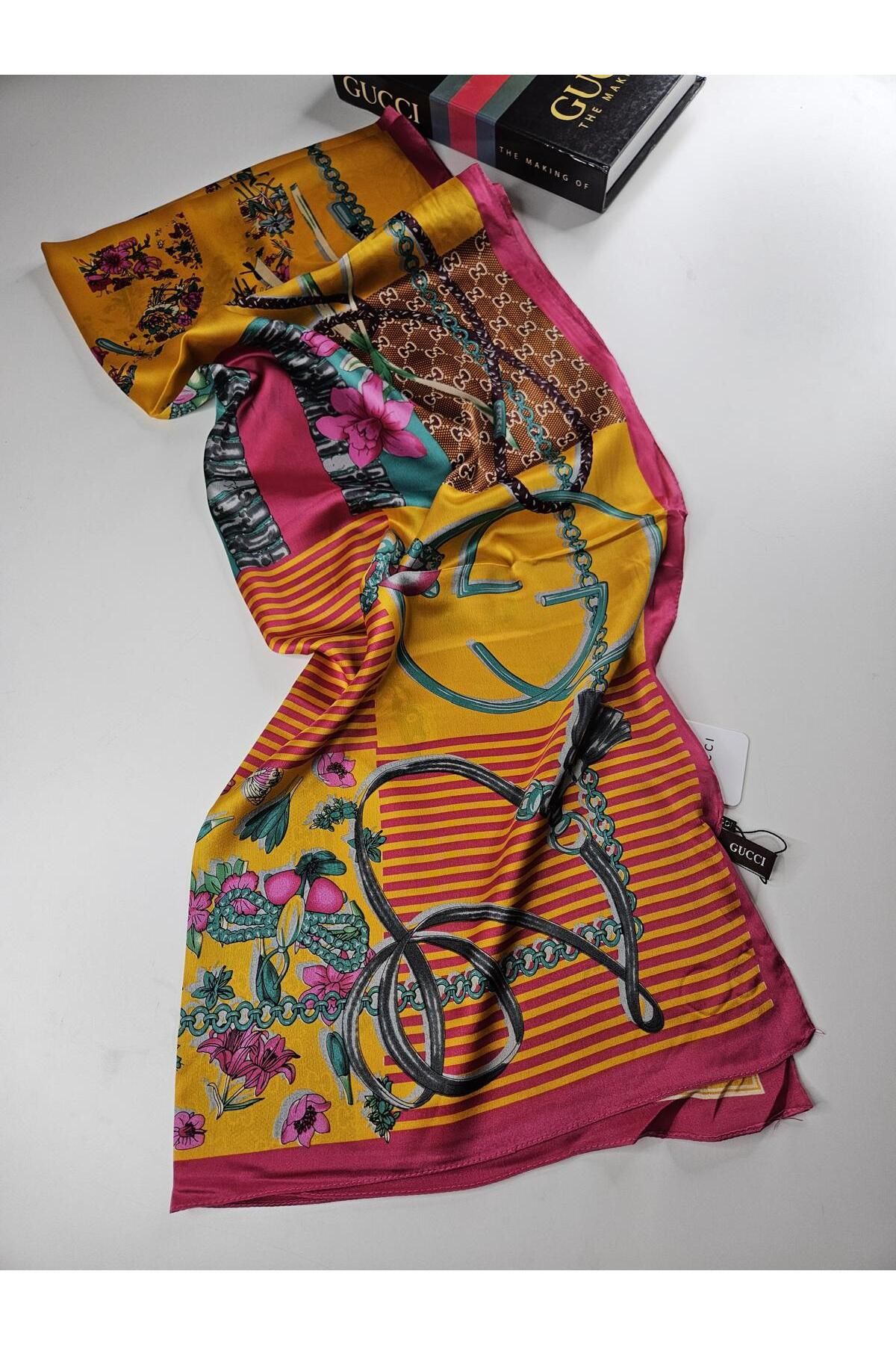 Webinay Home Özel Seri G Desen Vual İpel Şal Yeni Sezon Şal Scarf
