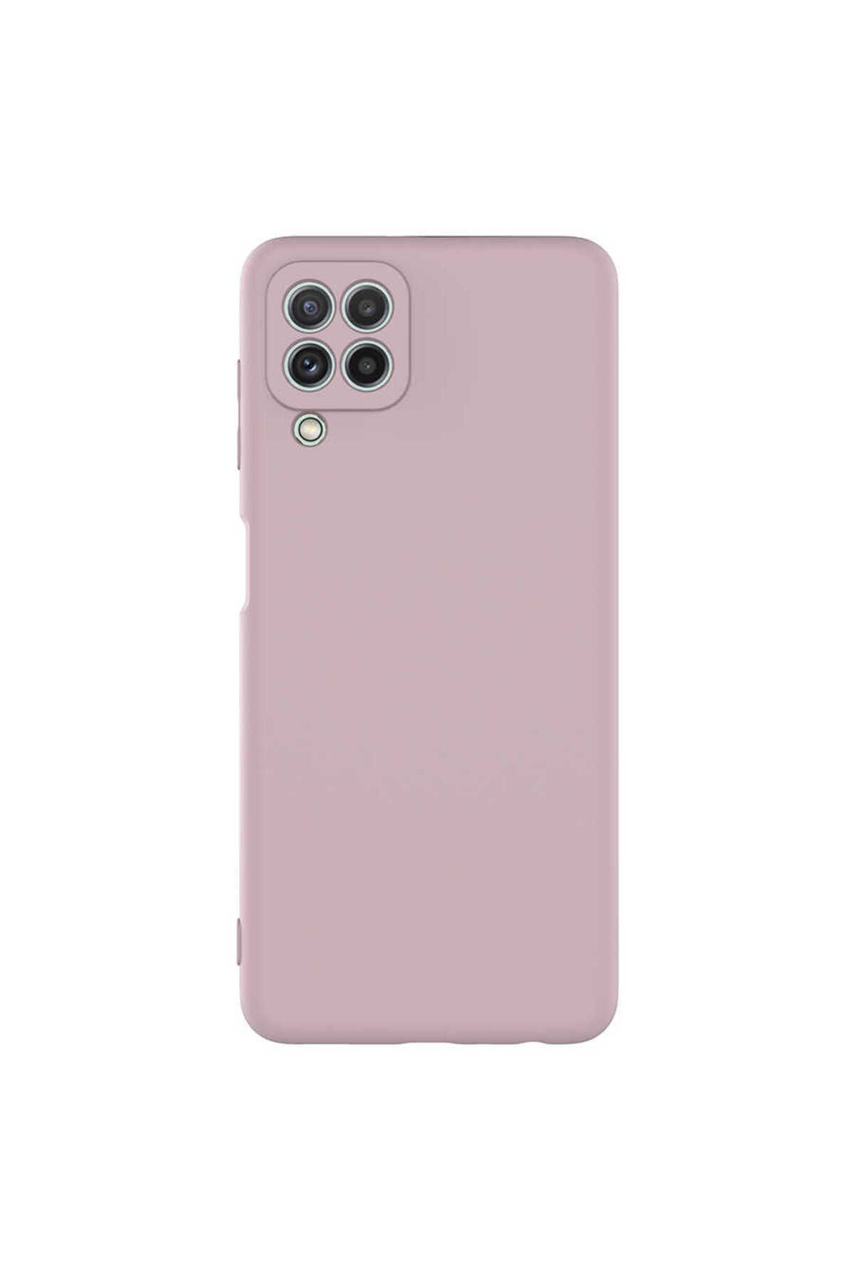 System Com Galaxy M32 Kılıf SYS Mara Lansman Kapak - Pembe Açık