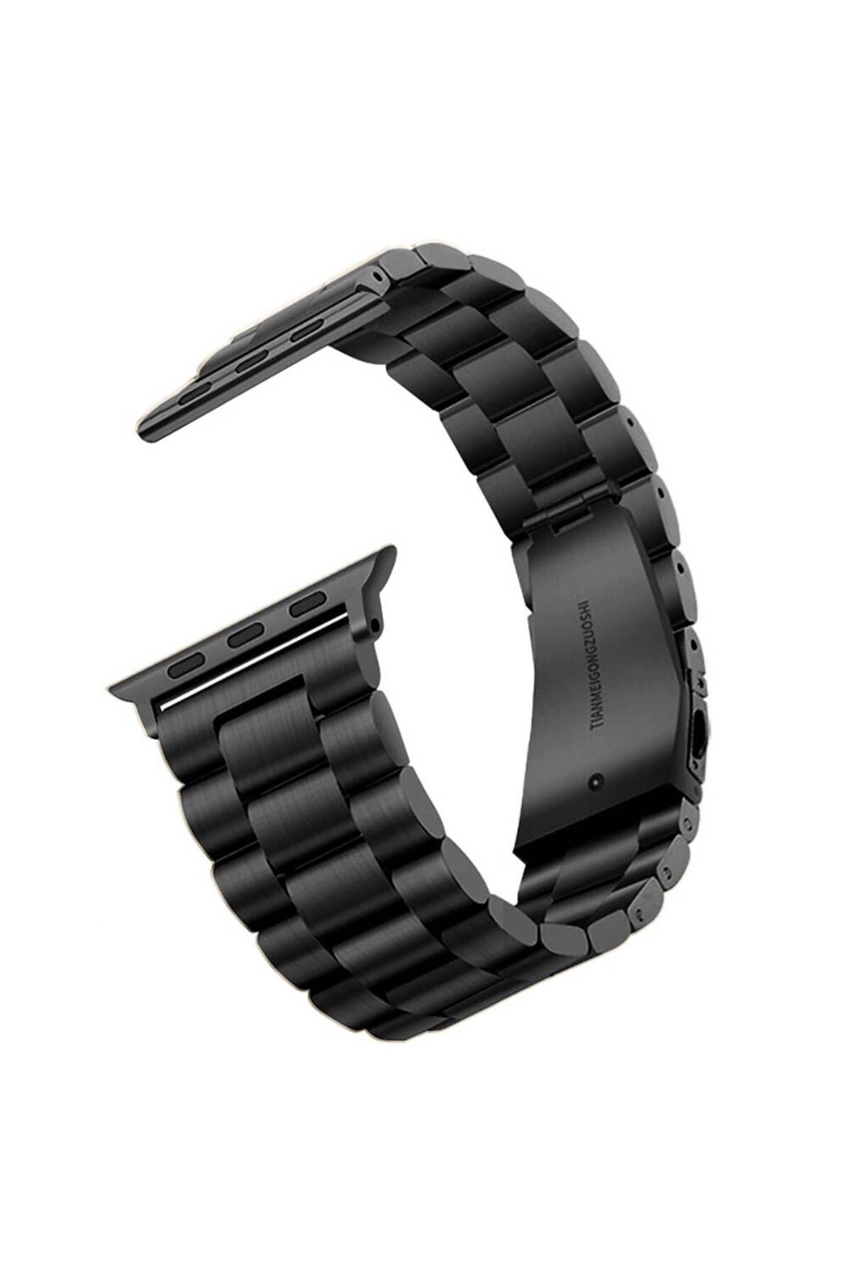 System Com Watch 42mm SYS Band-04 Metal Kordon-Siyah