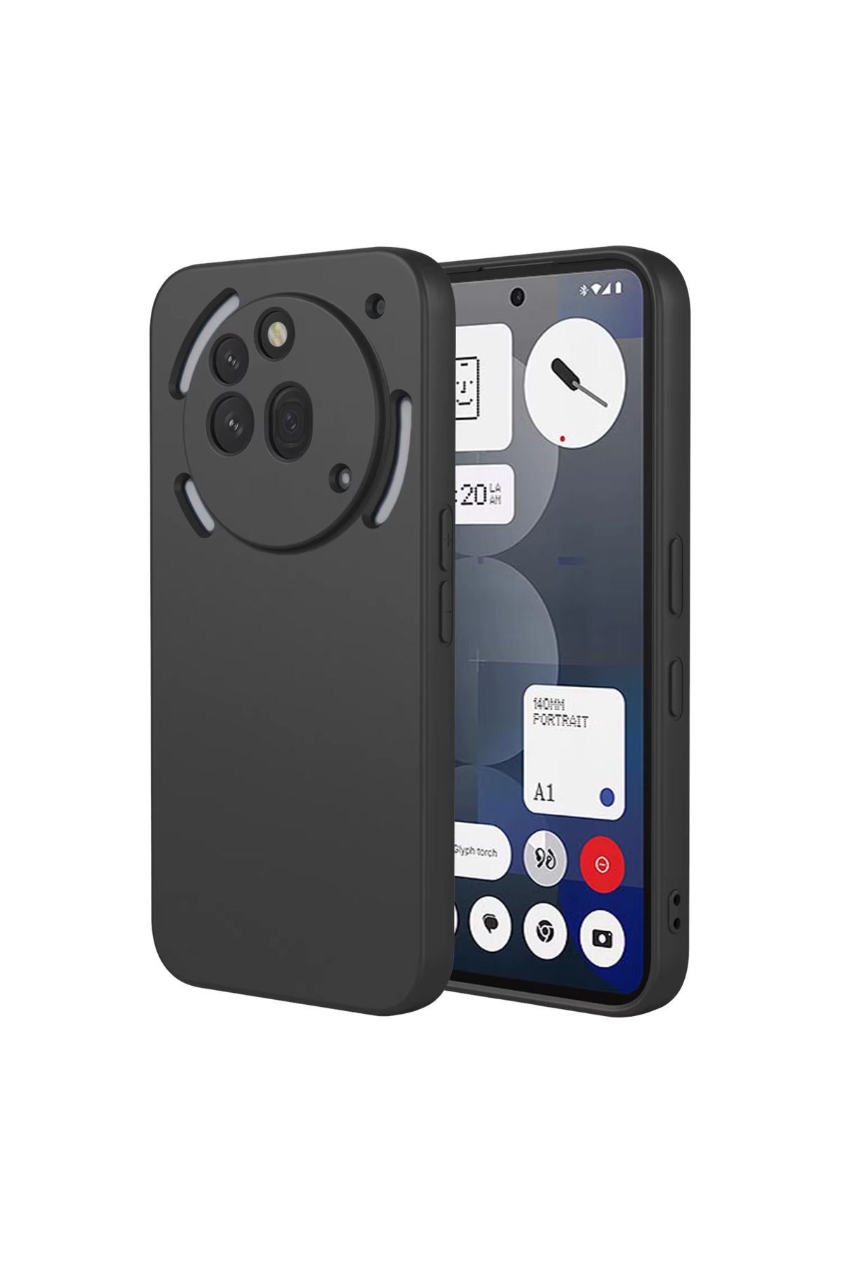 Microcase Nothing Phone 3A Pro Elektrocase Silikon TPU Kılıf - AL3340