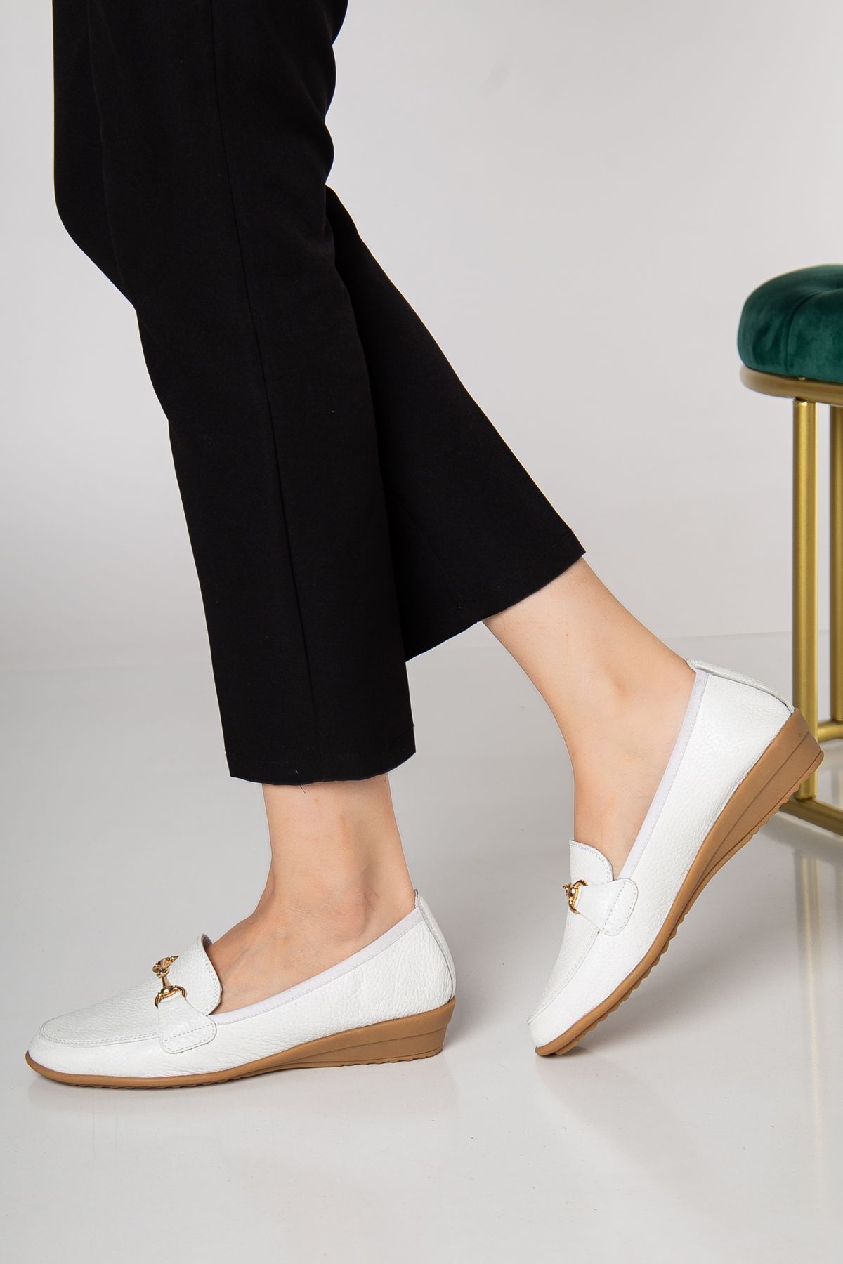 Elile Shoes-Παπούτσια Loafer με μαλακή σόλα από γνήσιο δέρμα 3