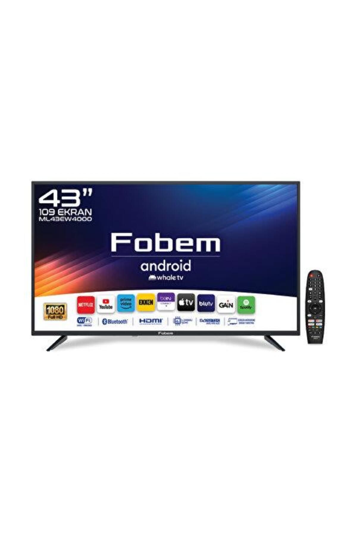 Azemax Fobem ML43EW4000 43'' FHD Android Led TV
