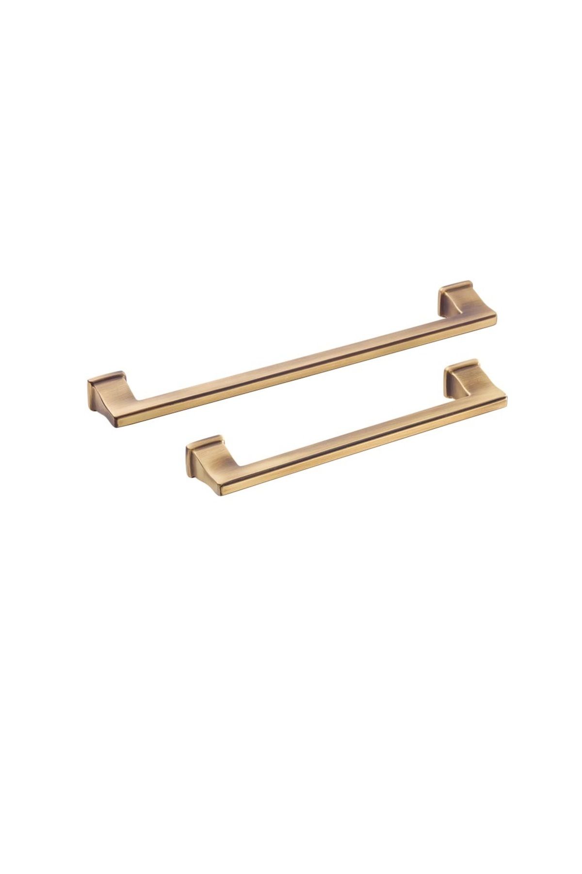 BafArt Mobilya Kulpu Techno Olifka Mat Vernik Altın 160 mm