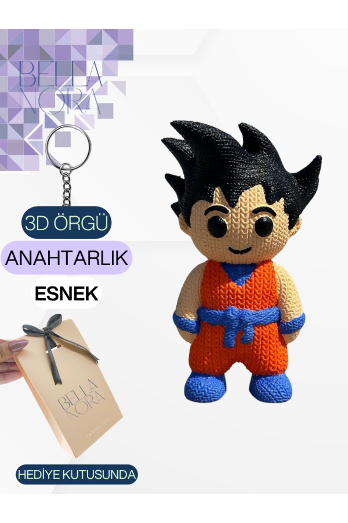 Bellanora Spiderman Arkadaşları Marvel Çizgi Film Kahramanları Örgü Anahtarlık/ En Sevilen Karakterler Hediye