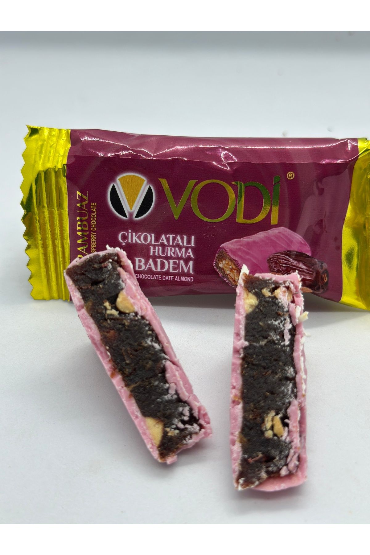 KÖKNAR FRAMBUAZ ÇİKOLATALI BADEMLİ HURMA 500 GR
