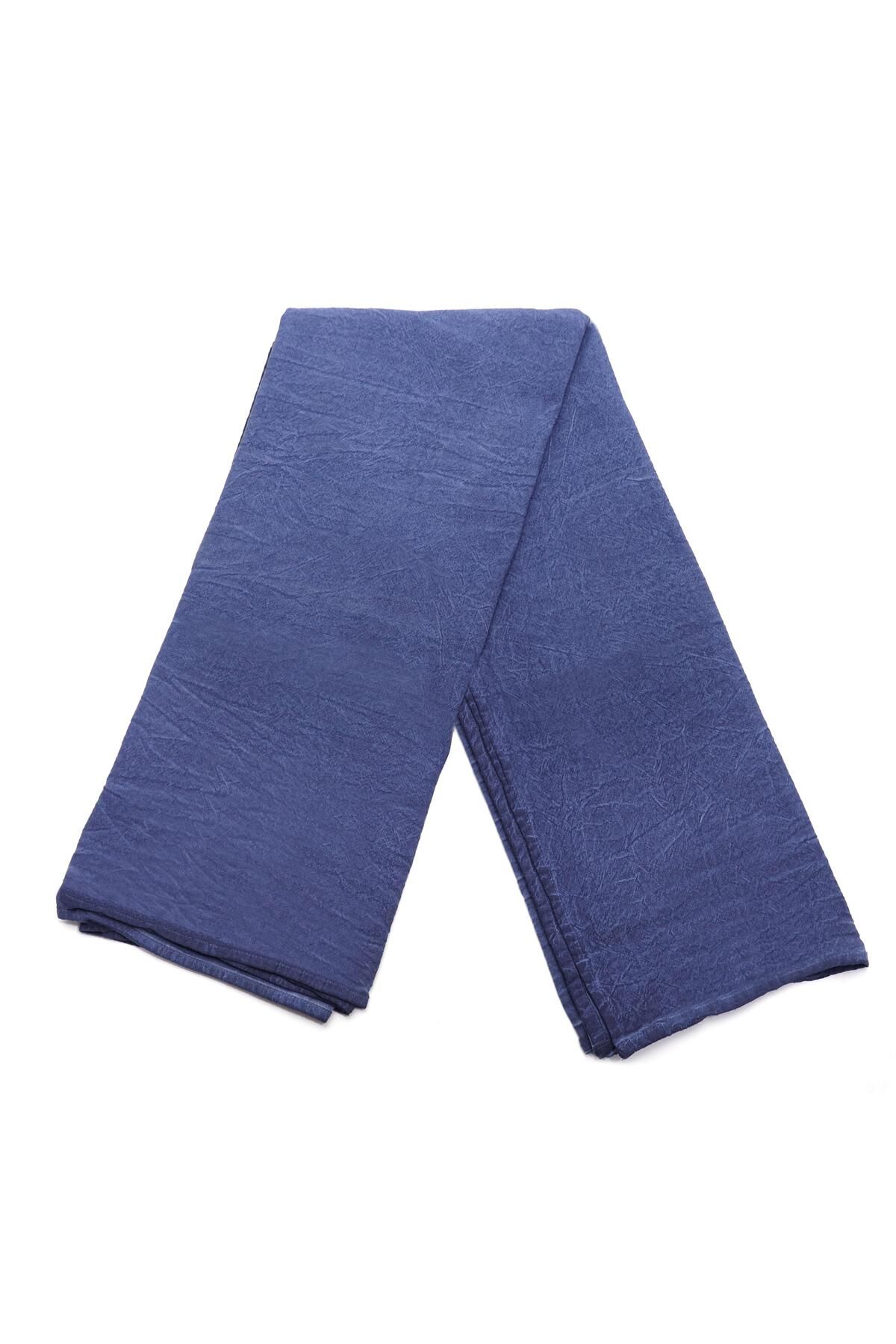 Missi Taşlanmış Indigo Denim Pamuk Masa Örtüsü