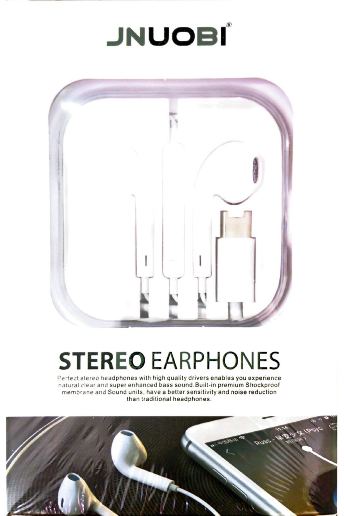JNUOBI JNUOBİ STEREO EARPHONES