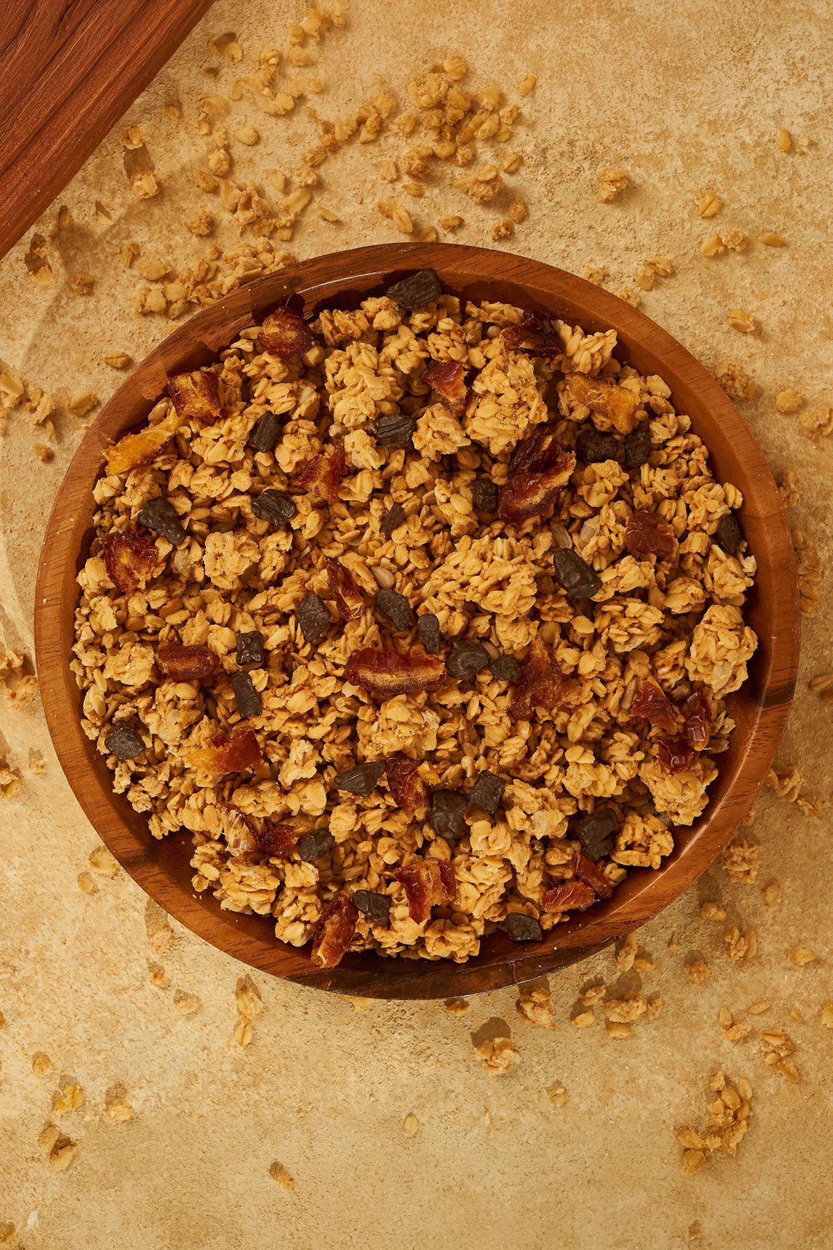 Derme Ballı Granola - Çikolata - Hurma 500 Gram
