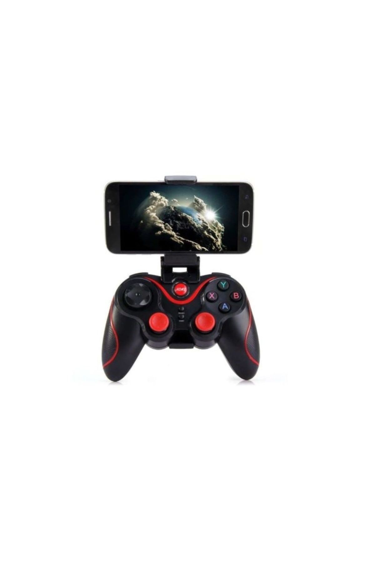 FOXMAG24-GAIA X3 wireless gamepad, Bluetooth, adjustable stand, PC/Android/iOS, black/red 2