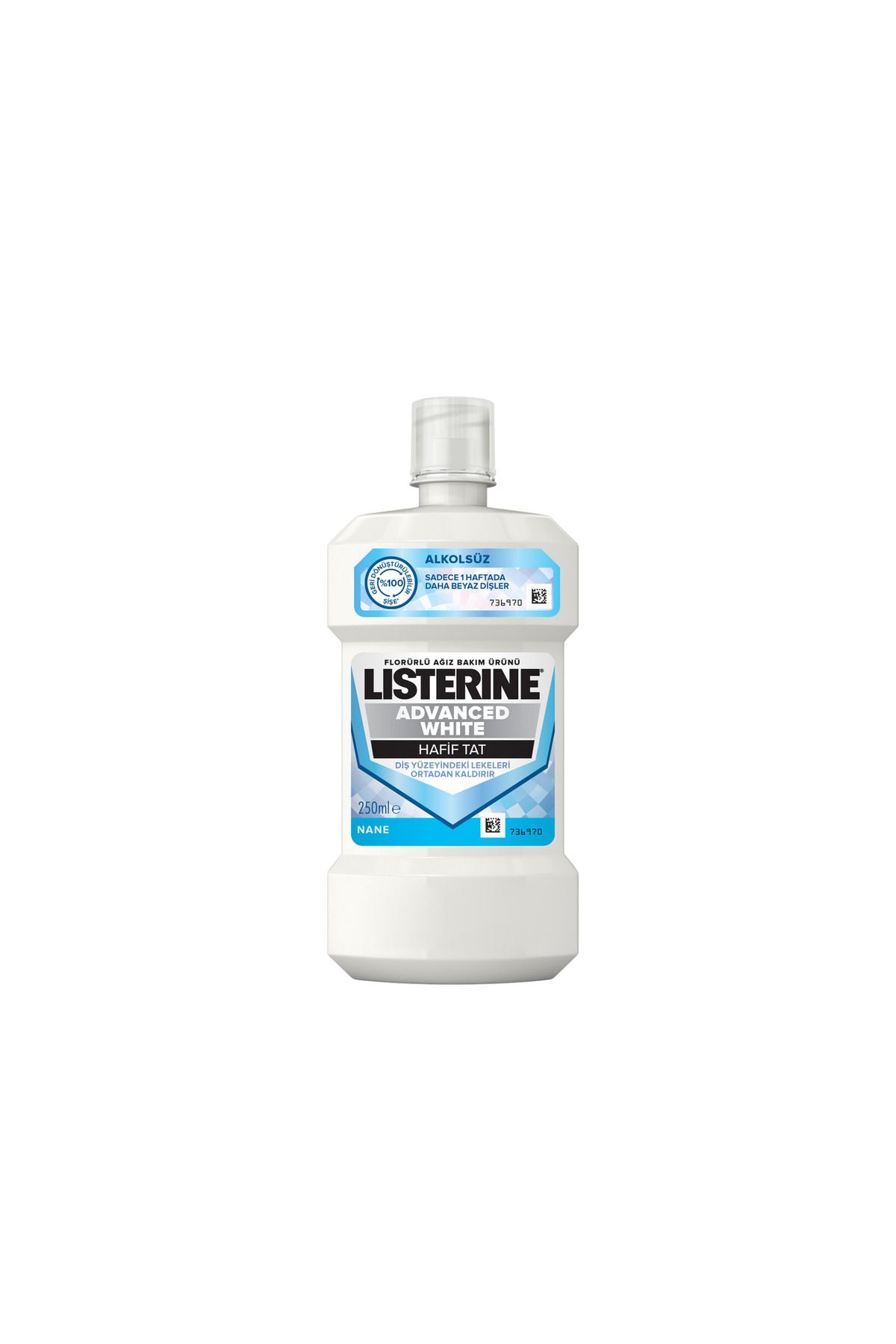 Listerine Advance White Ağız Bakım Suyu 250ml