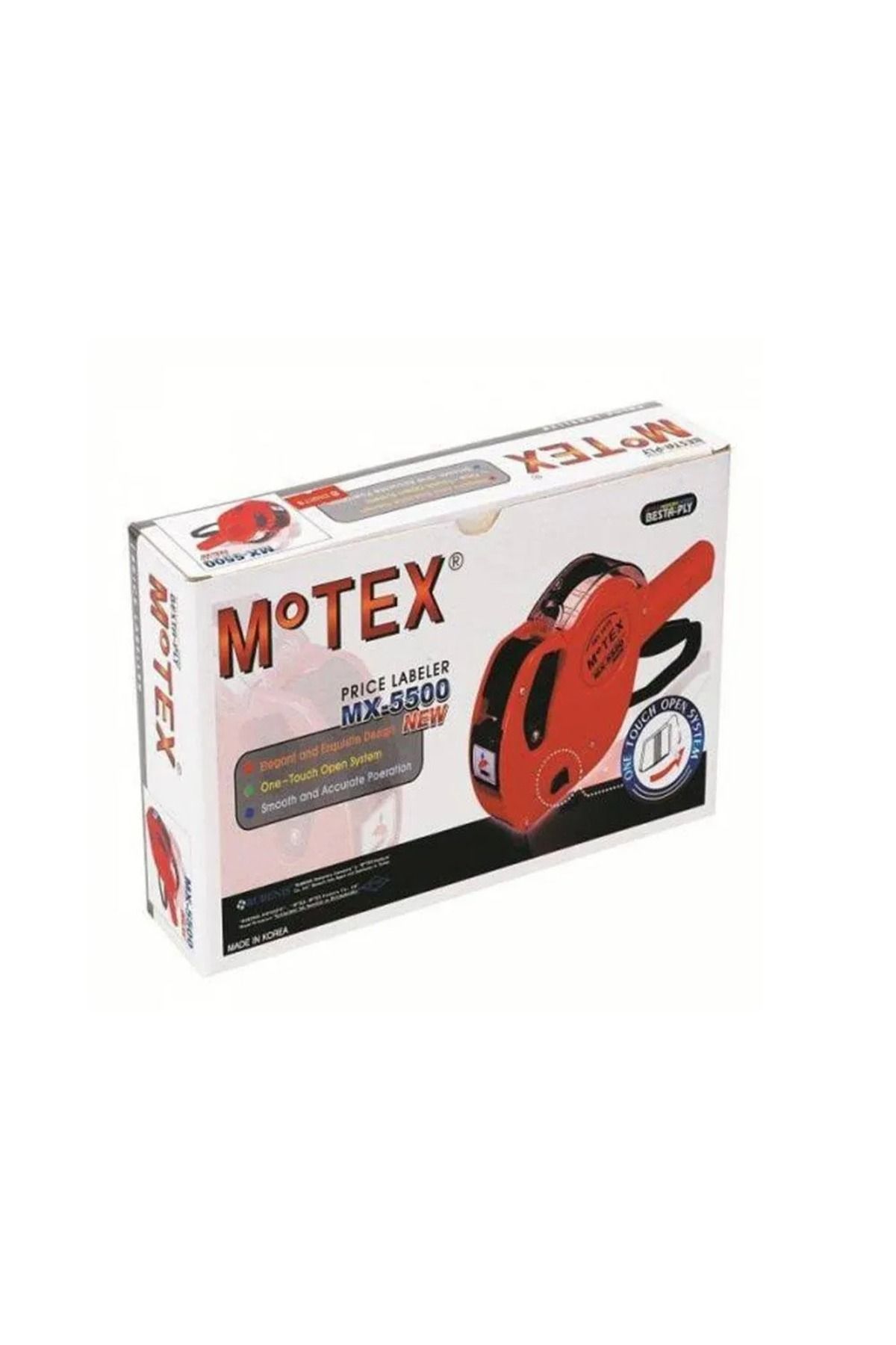 Motex 5500 Etiket Makinesi Mavi