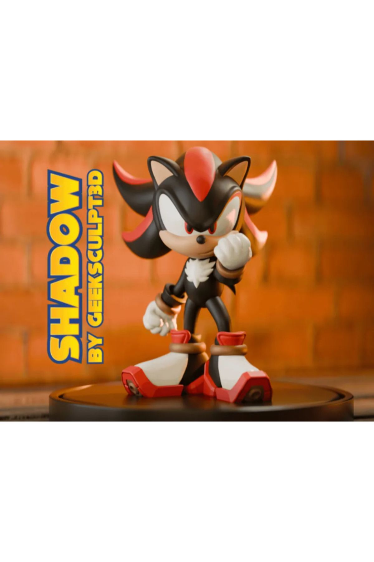 NOMOTHETIC Sonic’in Shadow Figür Modeli