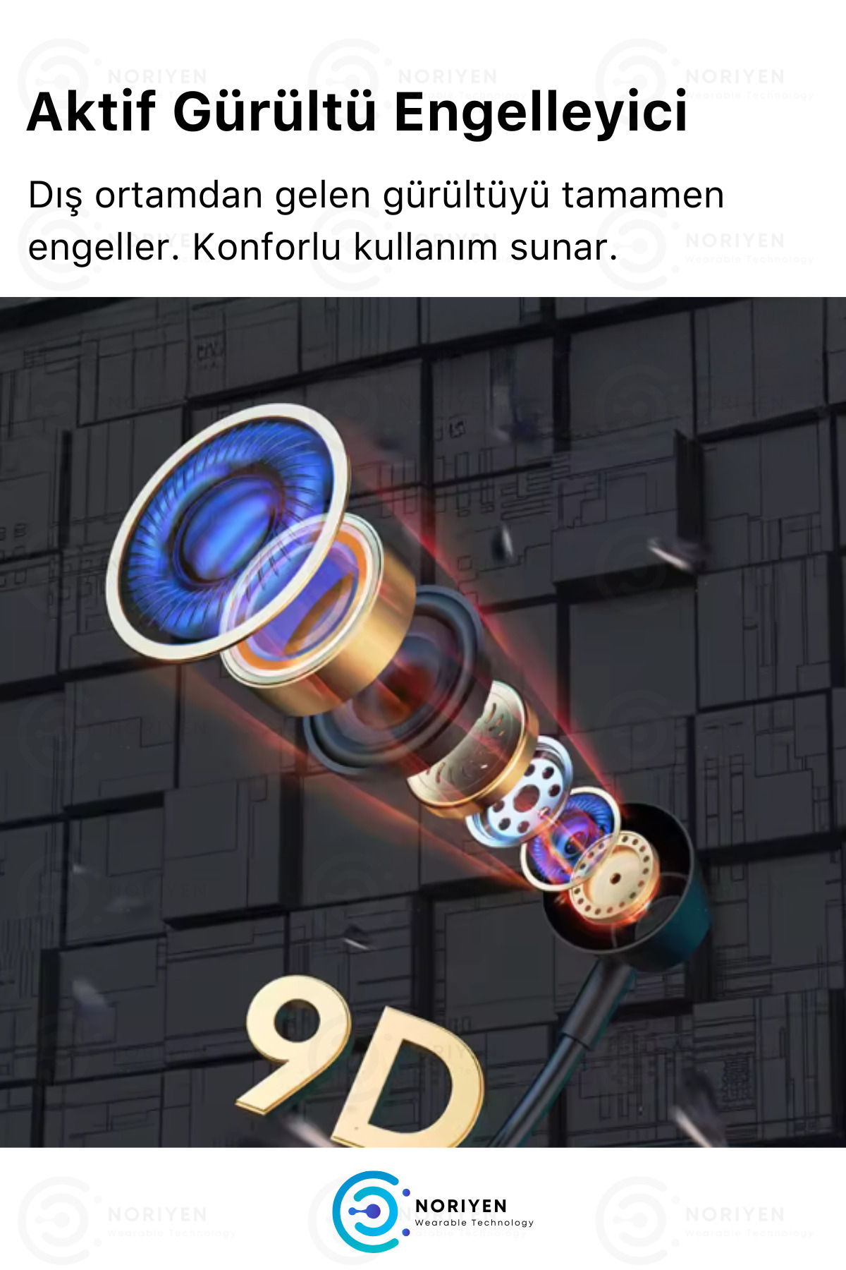 Pro Sport 150 Saat Şarj Mikrofonlu Su Geçirmez Ofis Oyun Spor Modlu HD Ses Manyetik 5.3 BT Kulaklık