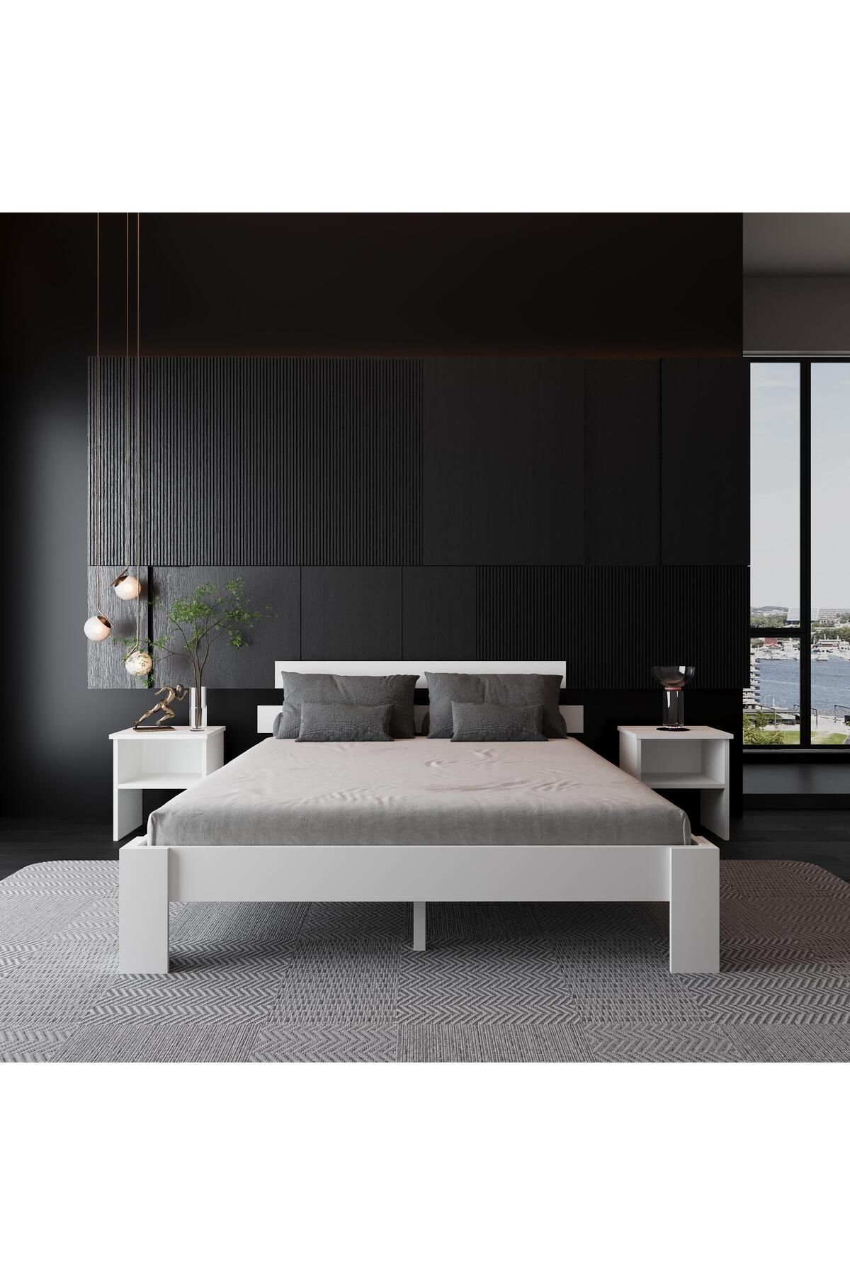 RENAZZO Lotus MDF Karyola | Kolay Kurulum