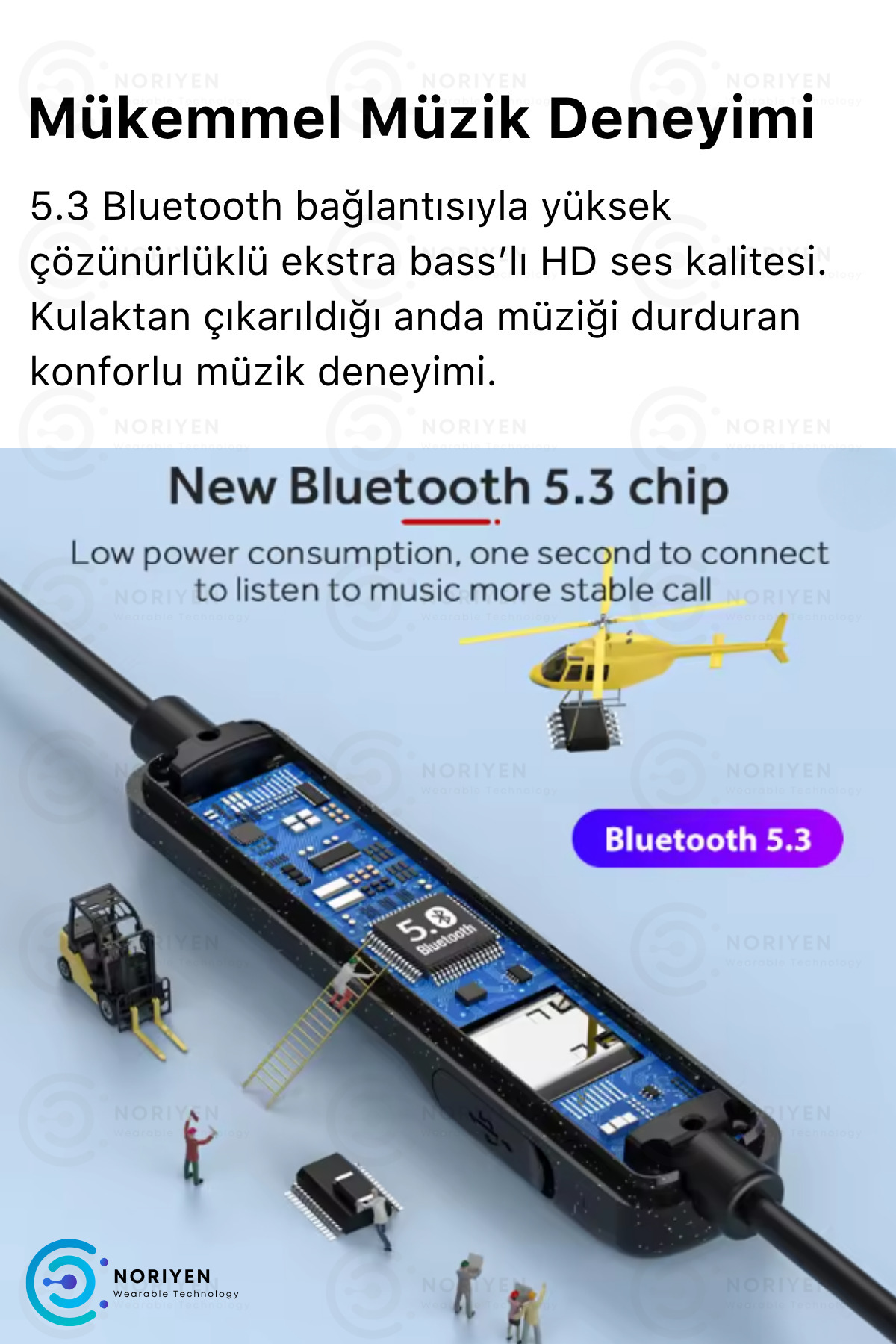 Pro Sport 150 Saat Şarj Mikrofonlu Su Geçirmez Ofis Oyun Spor Modlu HD Ses Manyetik 5.3 BT Kulaklık