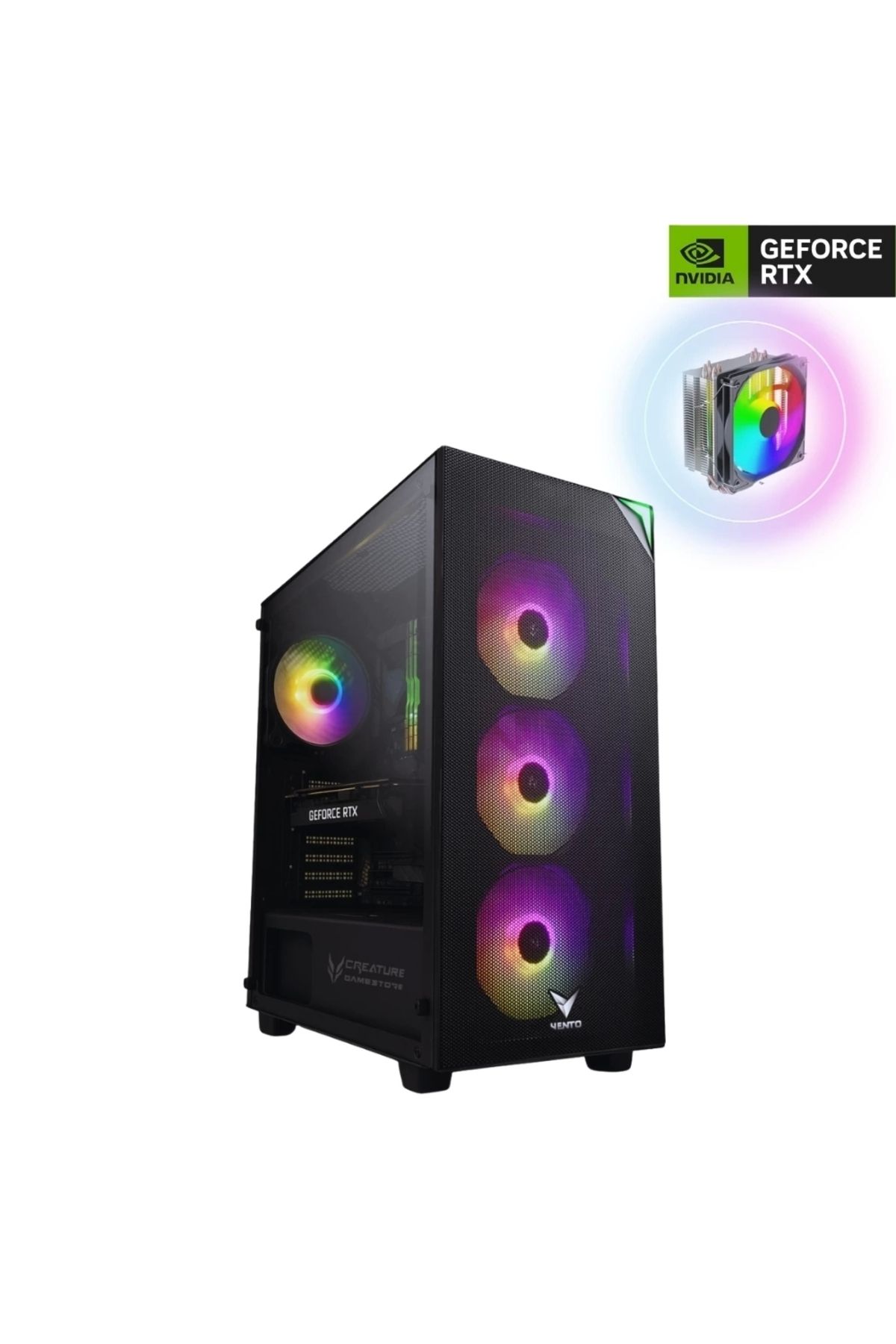 Creature CRTG185 Core I5 14400F 16GB DDR5 1TB NVMe RTX 5060Ti 16GB Gaming Hazır Sistem Tavsiyesi